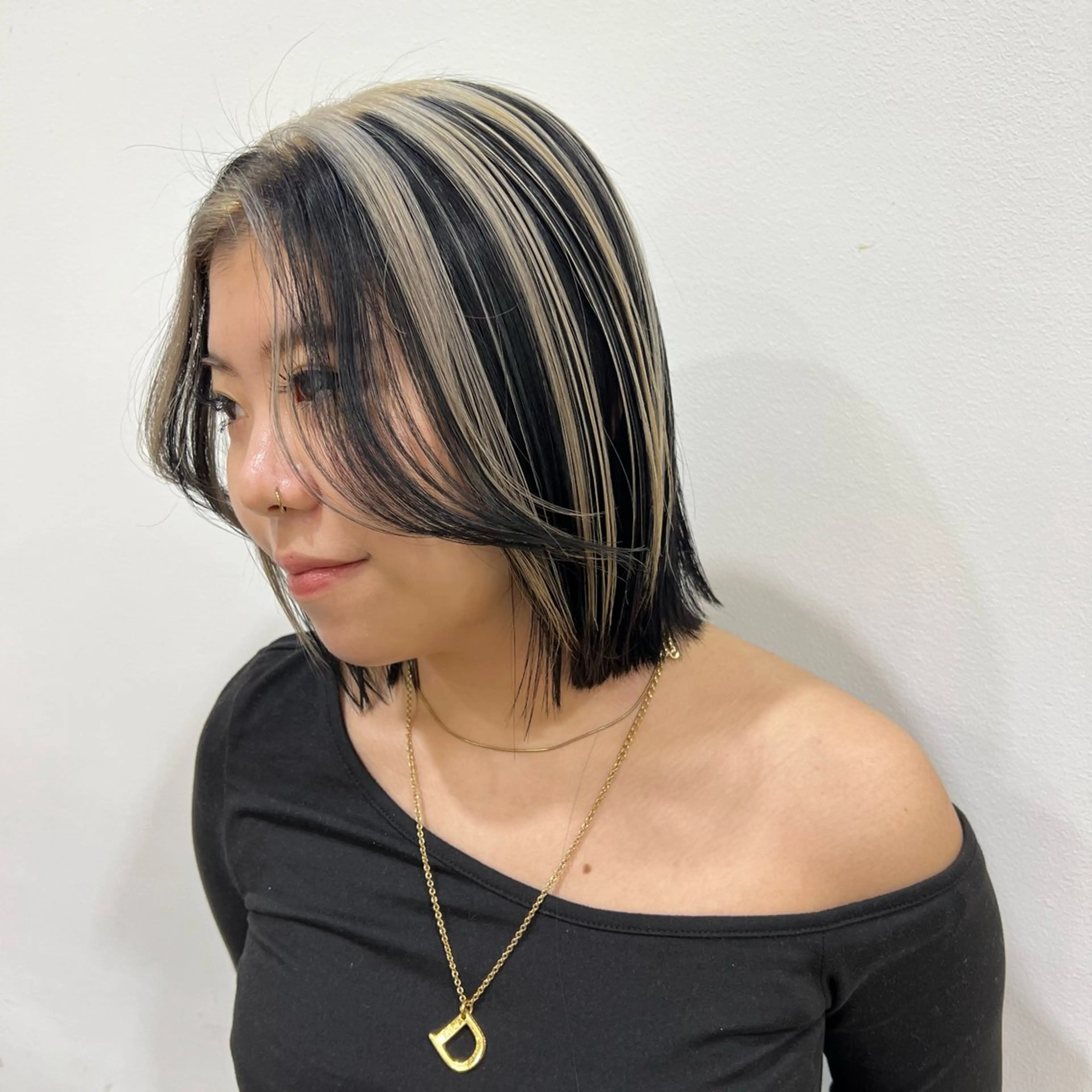 ミディアム カラー ヘアカラー トリートメント ヘッドスパ ヘアセット 🎀レイヤー/ カラー🐕‍🦺anのヘアスタイル