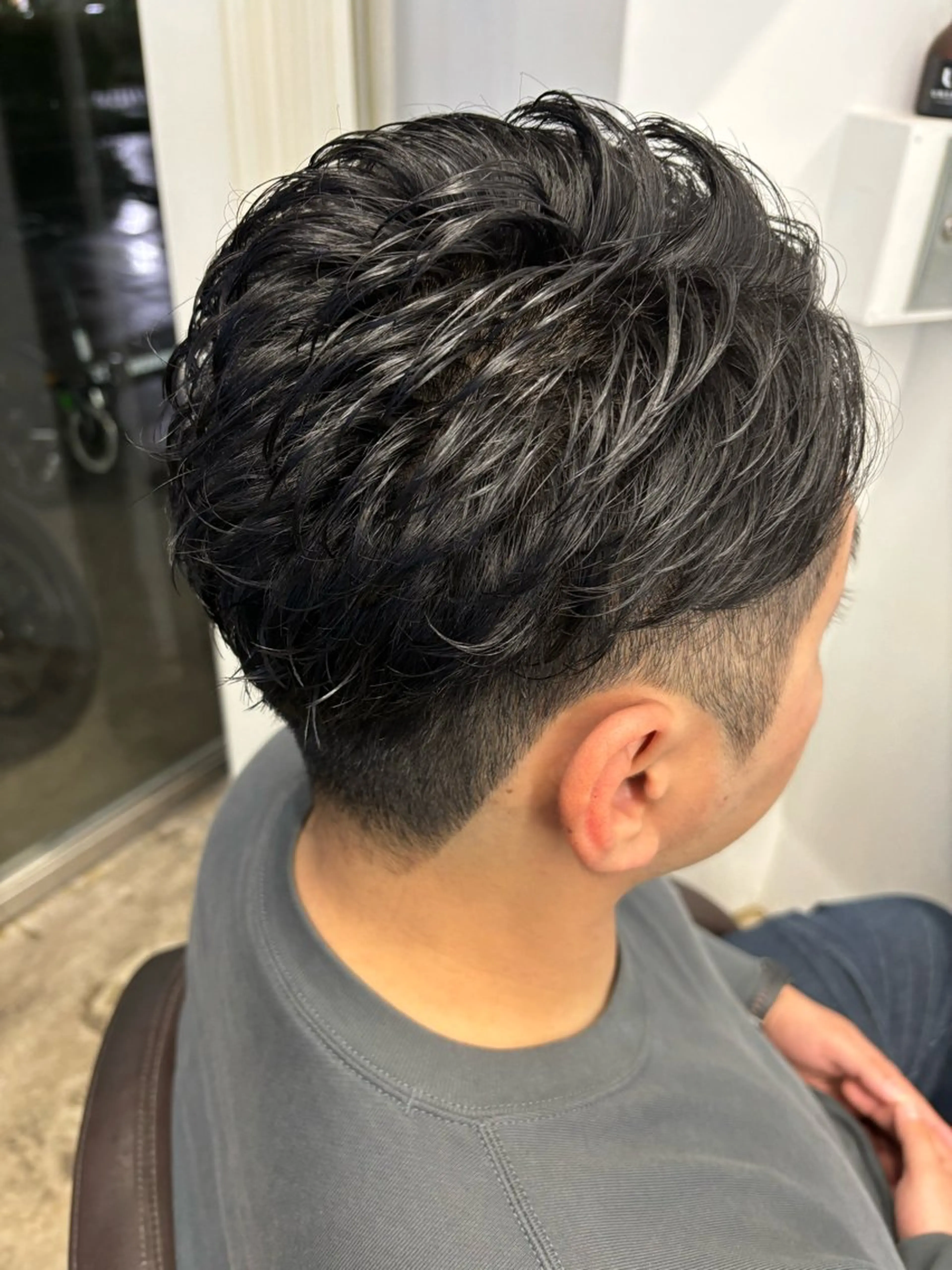 ショート UNSER prod by THE DAY所属・人見 風斗のヘアスタイル