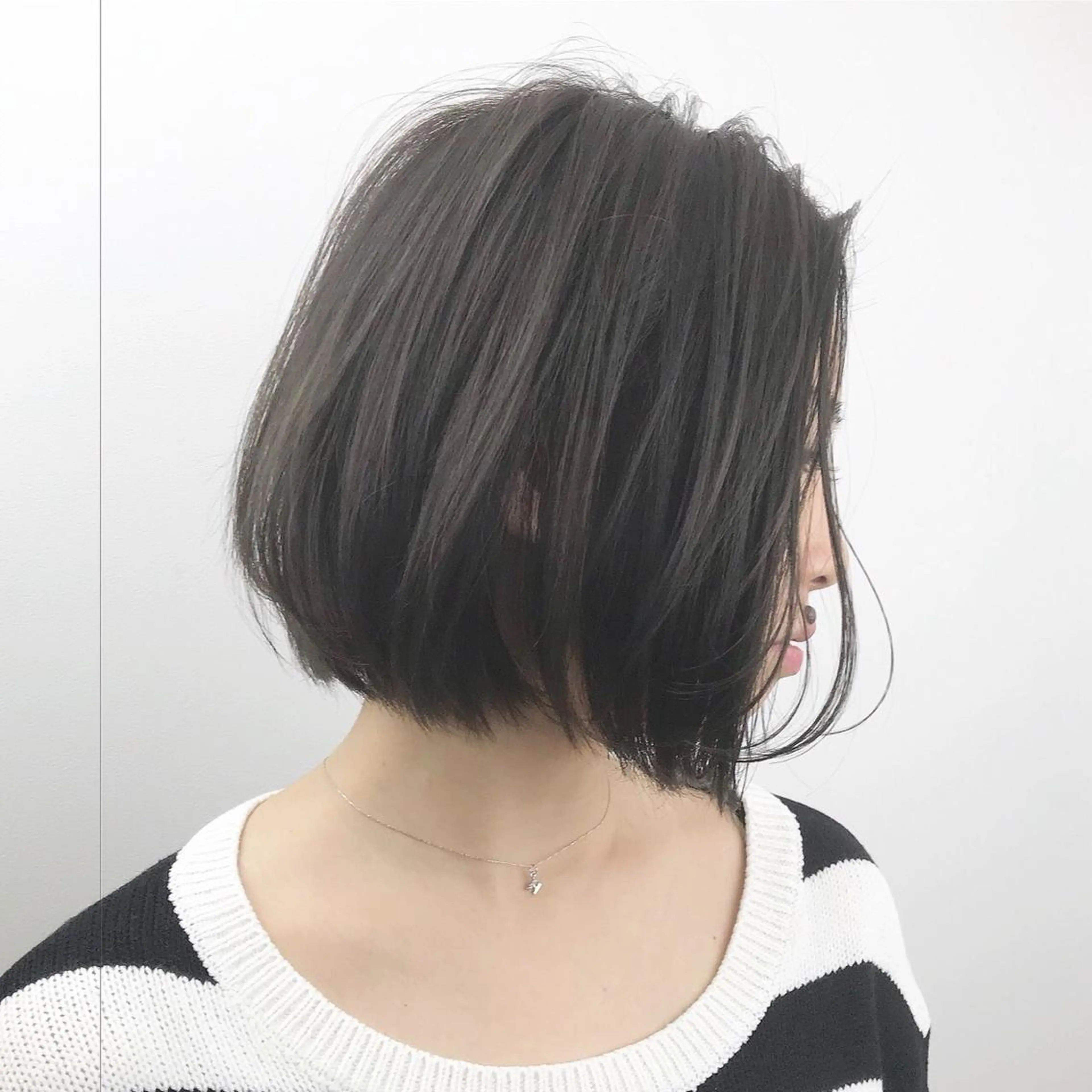 ショート 酸性ストレート/ブリ ーチなし/中村 匠のヘアスタイル