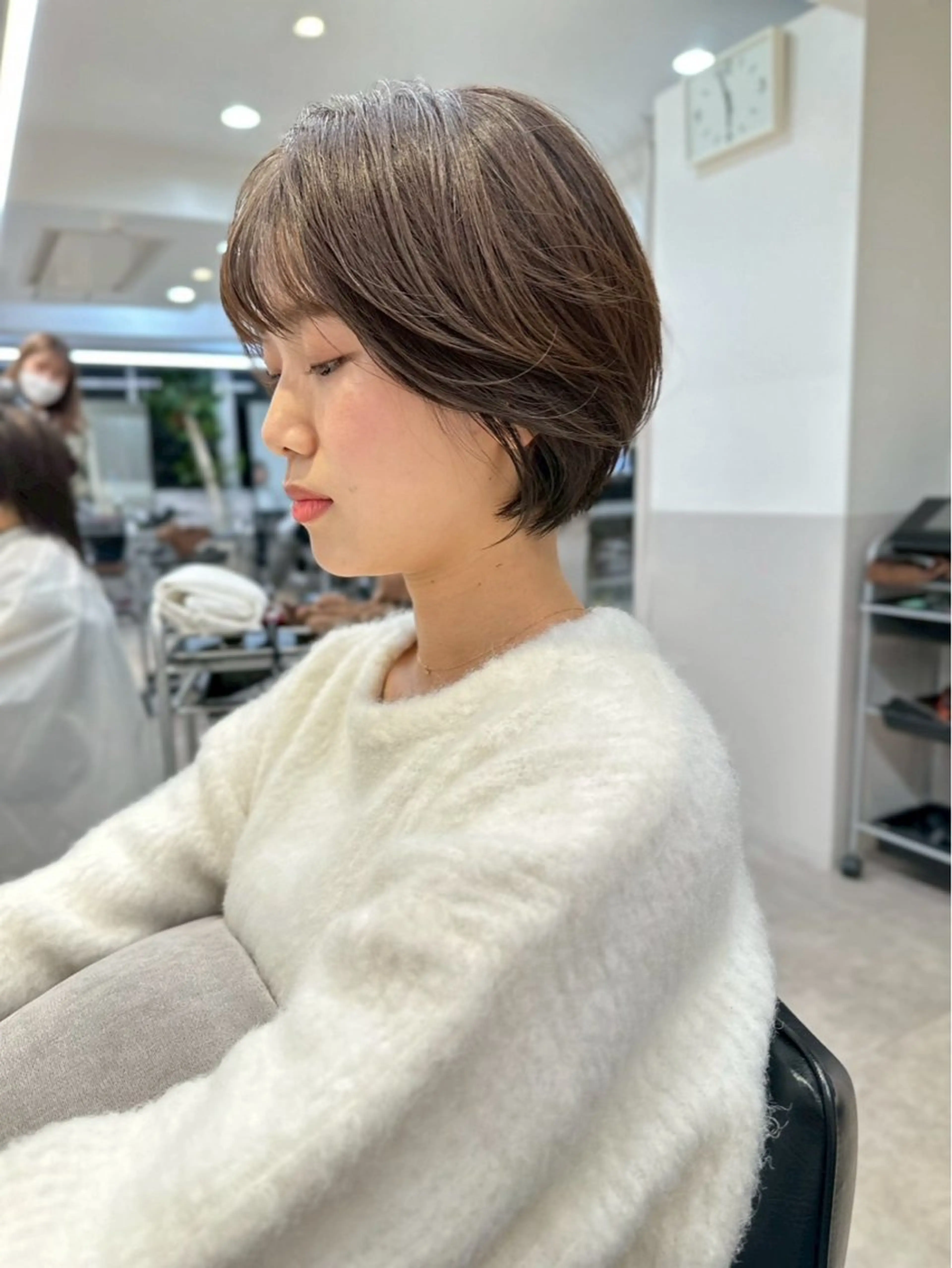 ✂️ショートボブ カットの写真