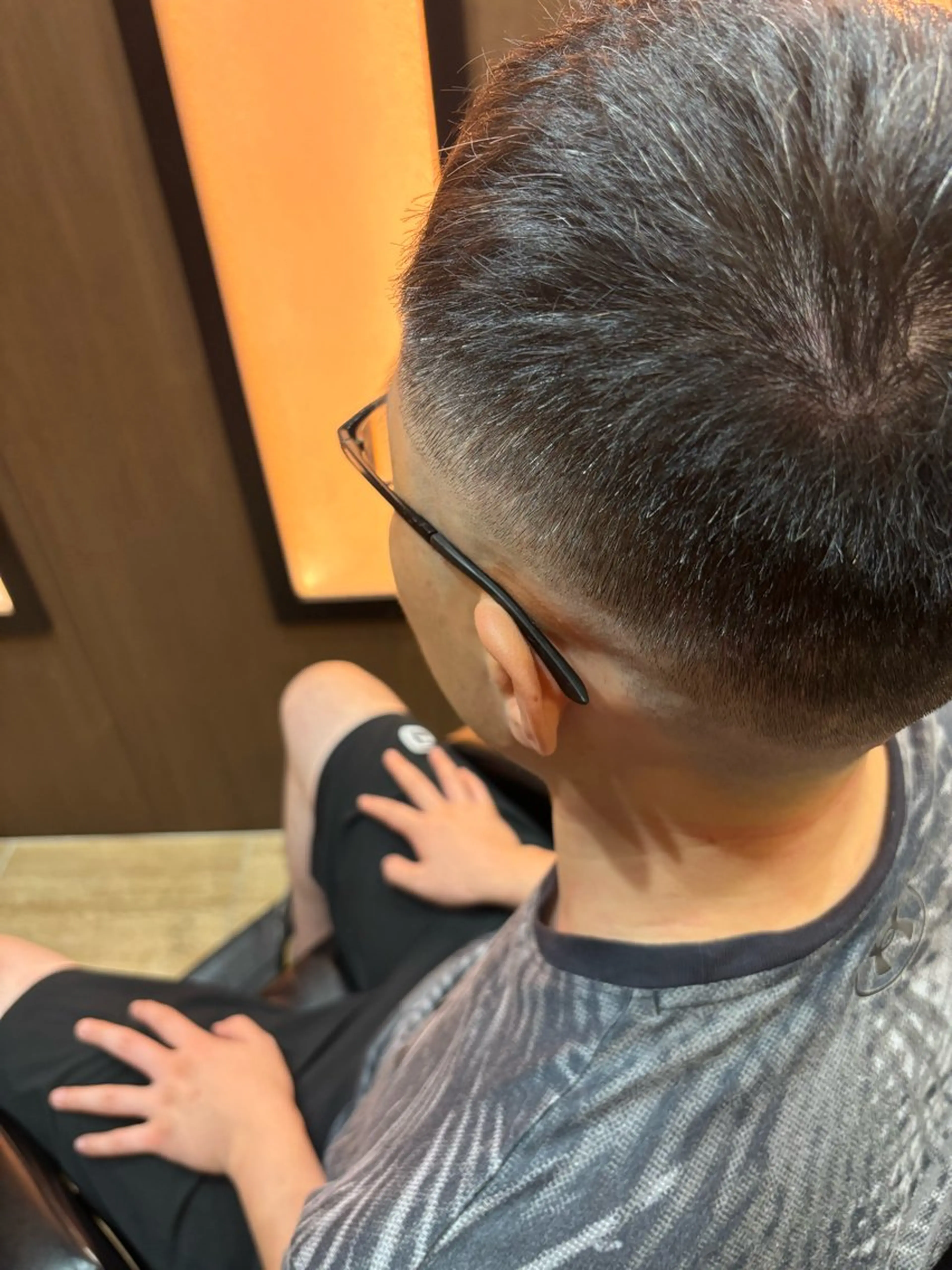 ショート メンズ フェードカット スキンフェード HIRO GINZA ヘアーサロン御徒町店所属・松橋 海渡のヘアスタイル