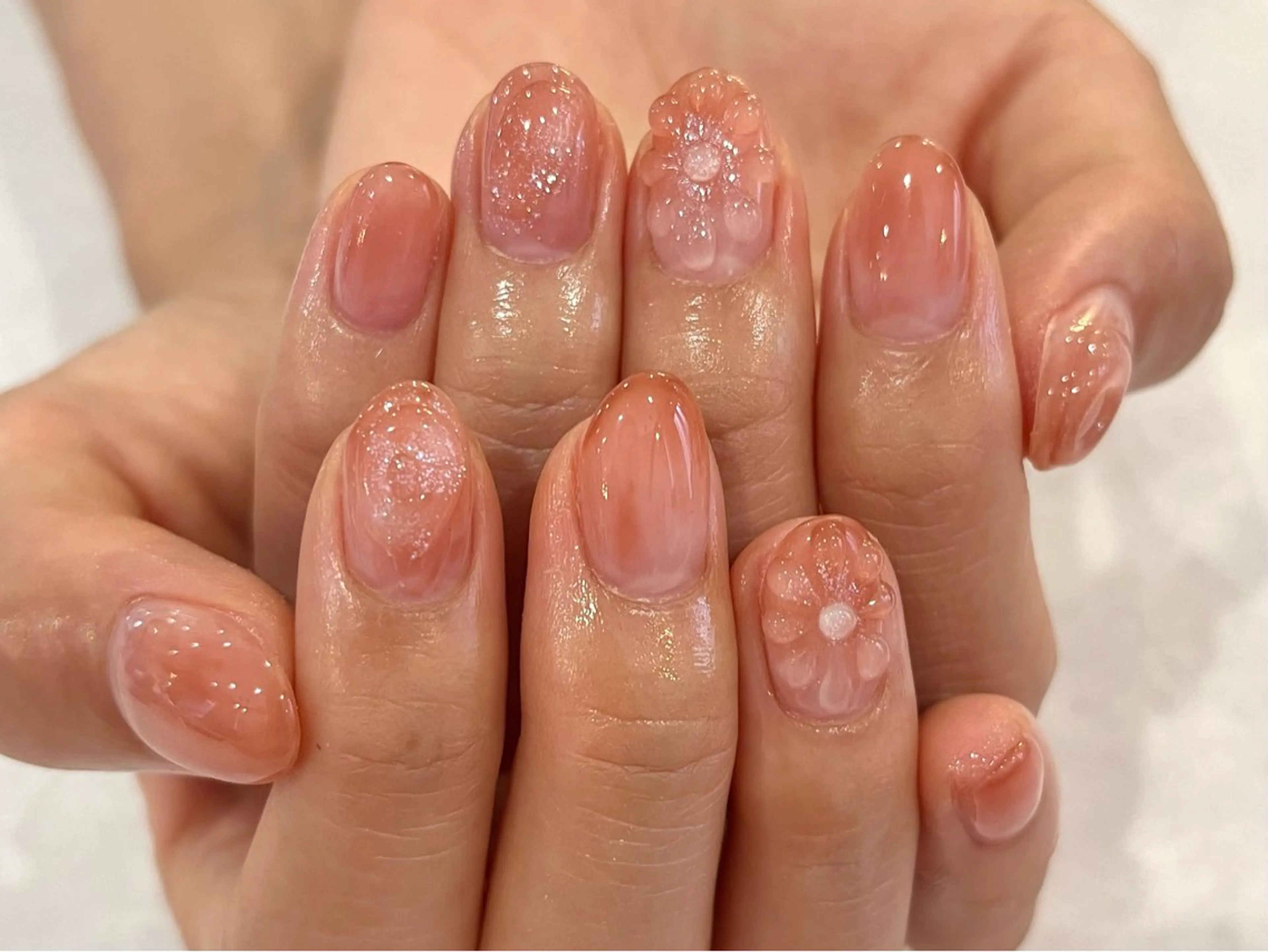 ネイル ハンドネイル Cleo伏見店🌿 Momokaのネイルデザイン
