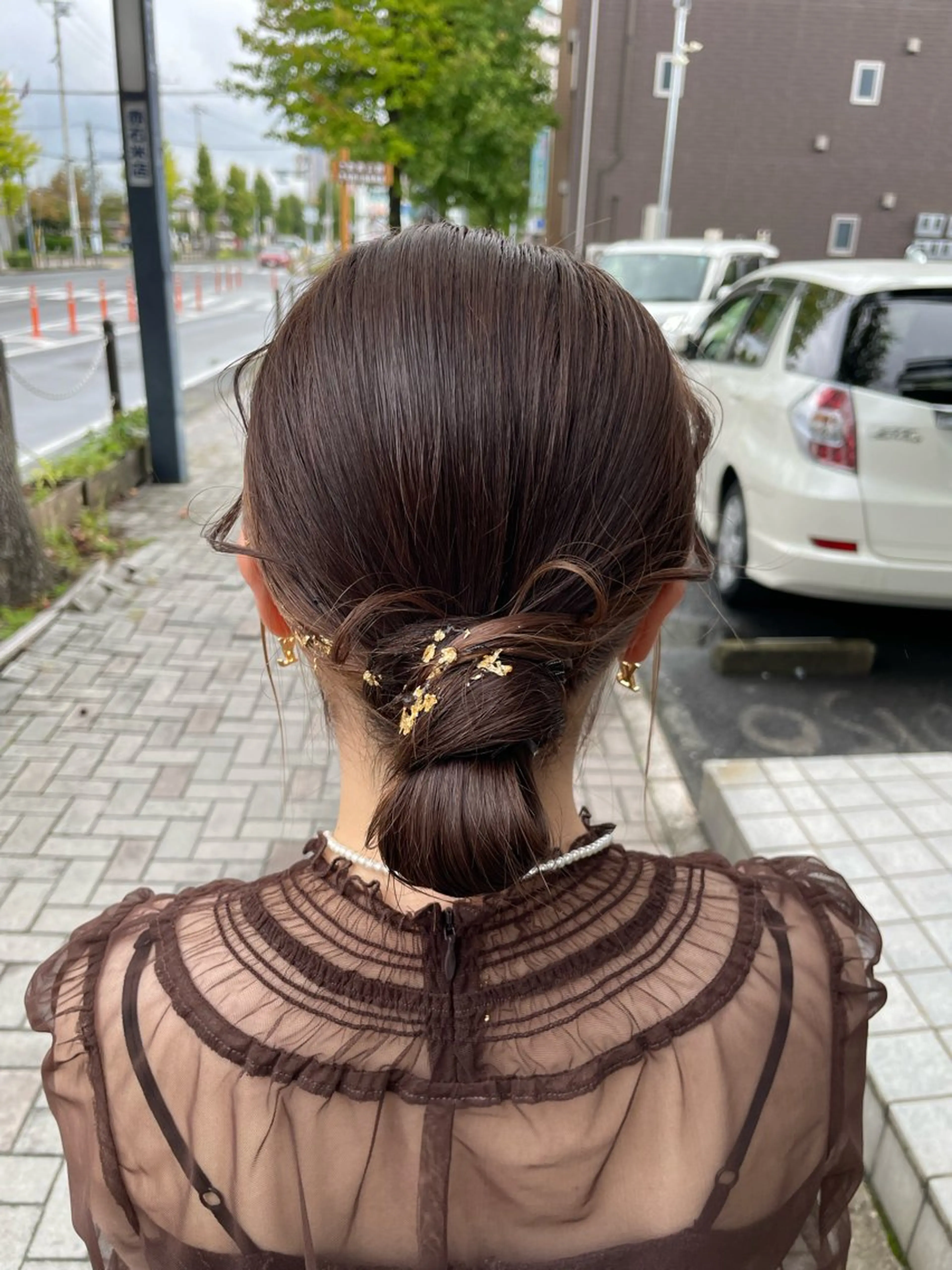 ヘアアレンジ オノ アカネのヘアスタイル