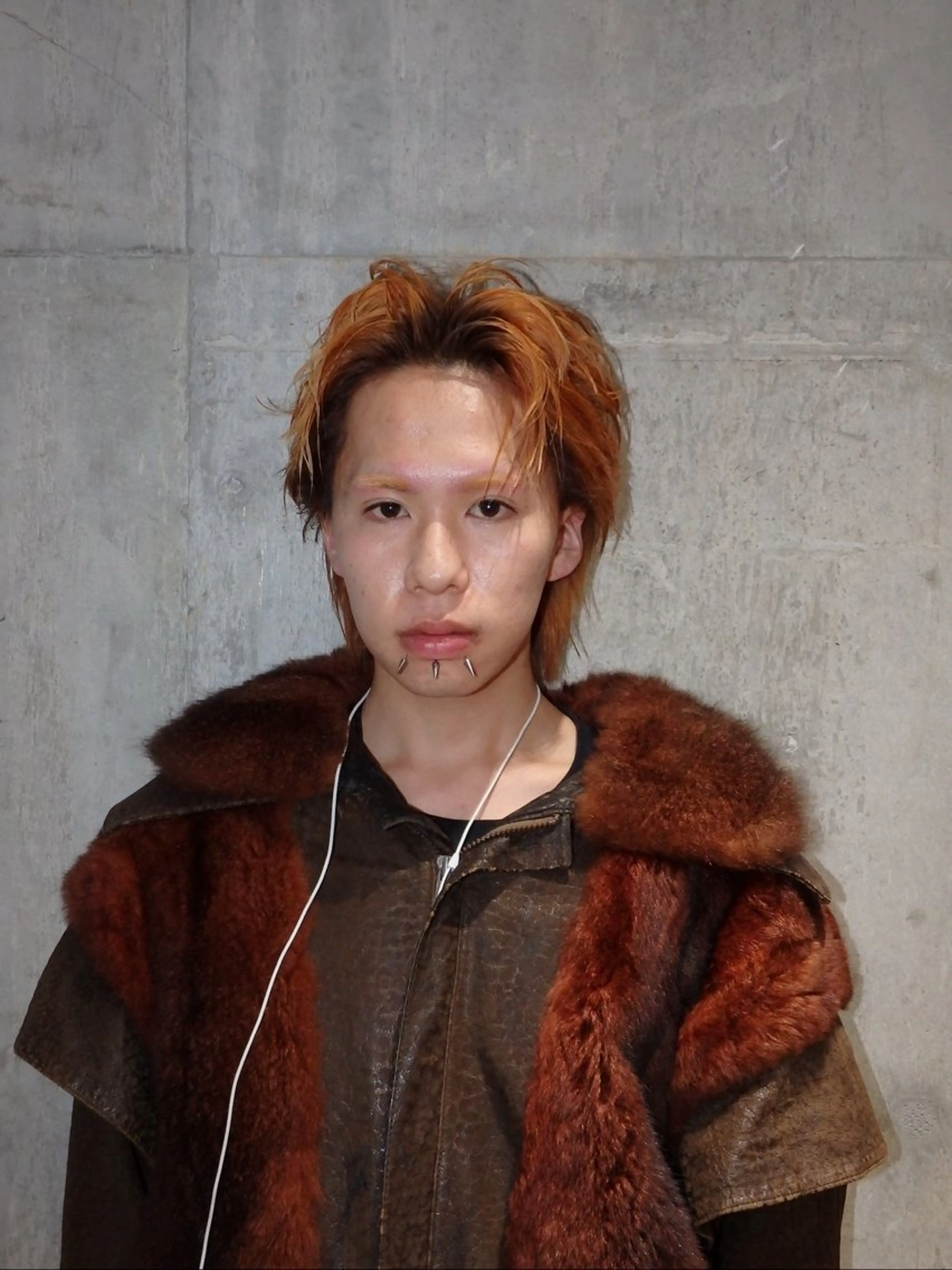 ミディアム カラー メンズ ヘアカラー トリートメント tsuchida yuseiのヘアスタイル