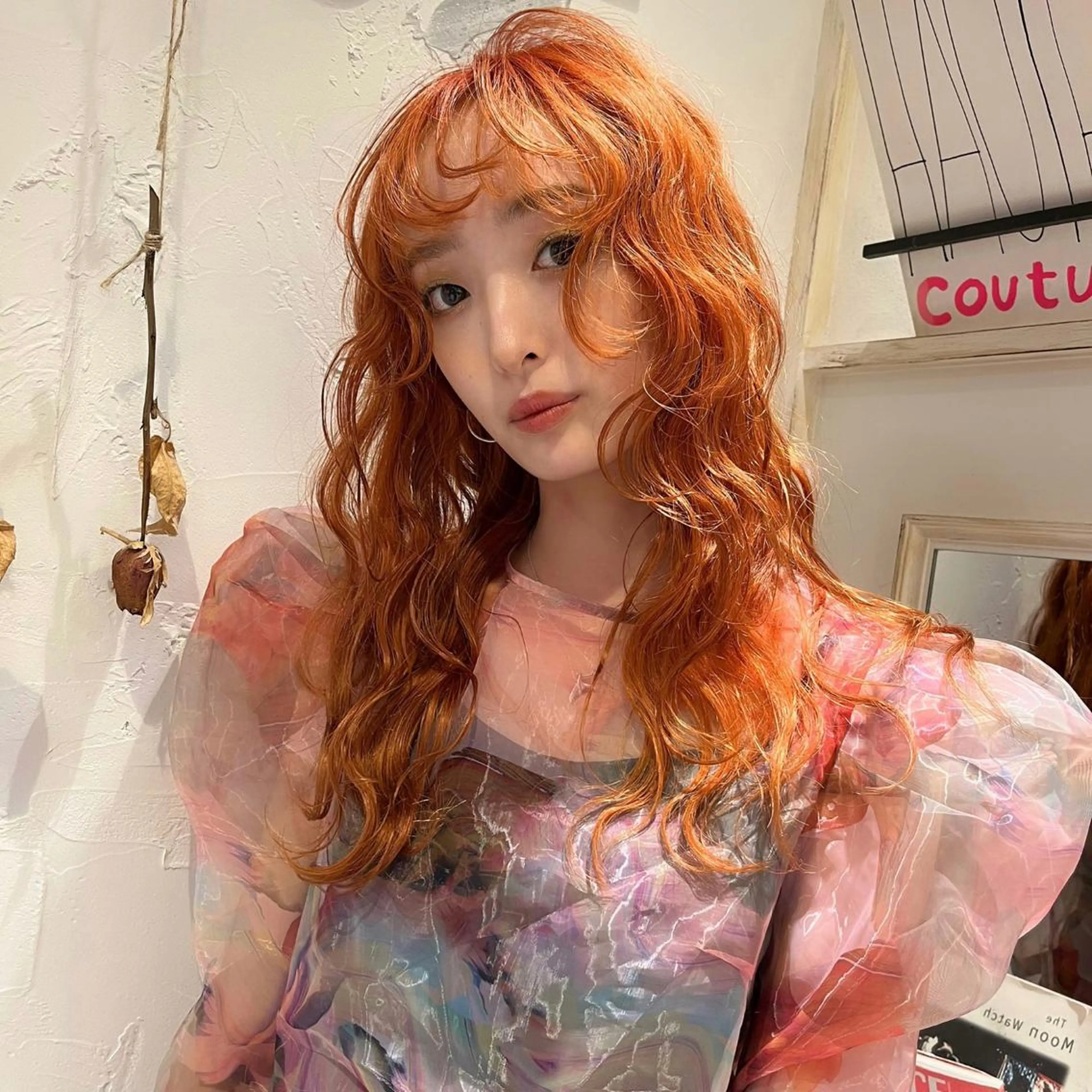 ロング カラー ロング irwi/イルウィ所属・miku🎀門前仲町 ブリーチ・レイヤーのヘアスタイル