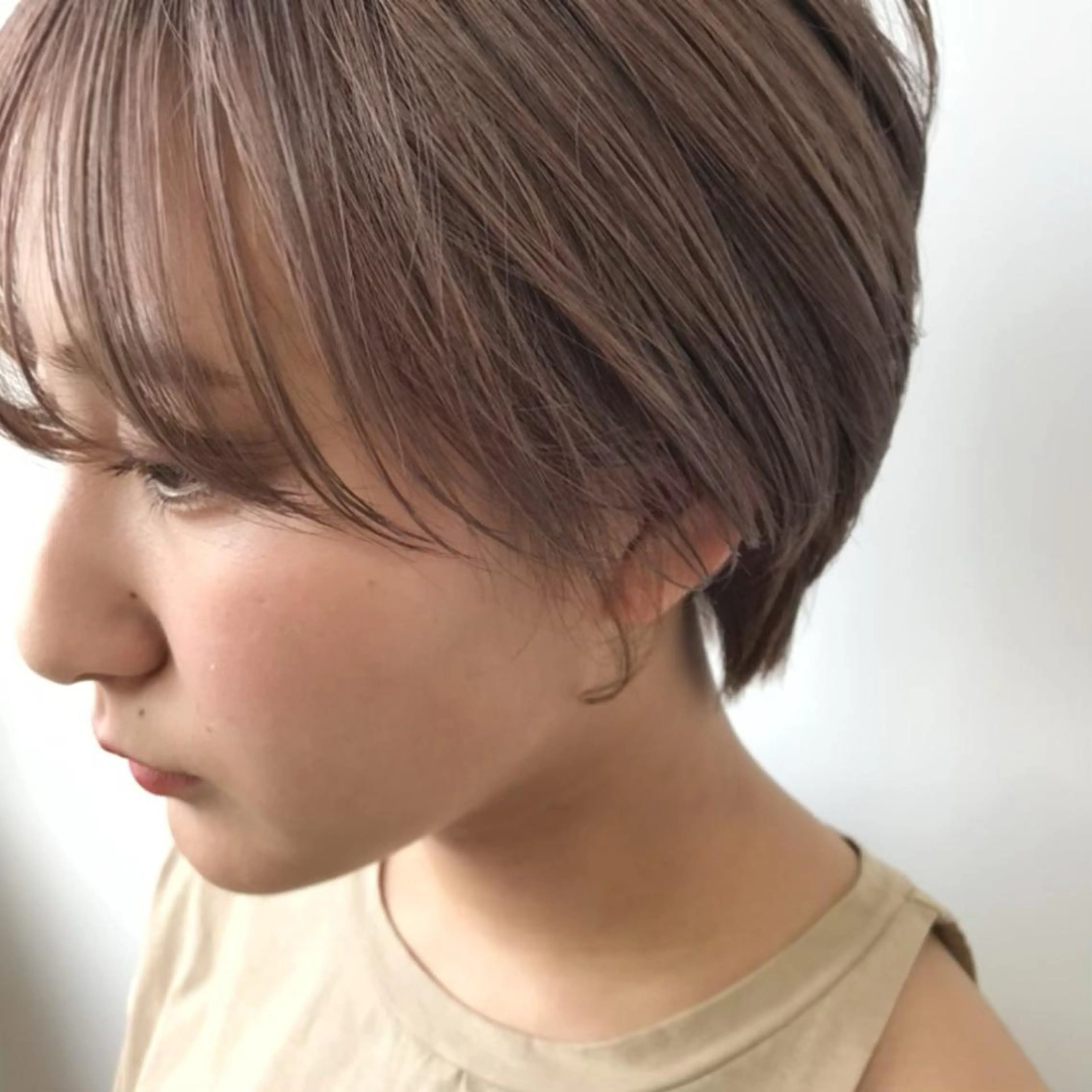 ショート ショートヘア カラーリスト菅野 竜矢🌈のヘアスタイル
