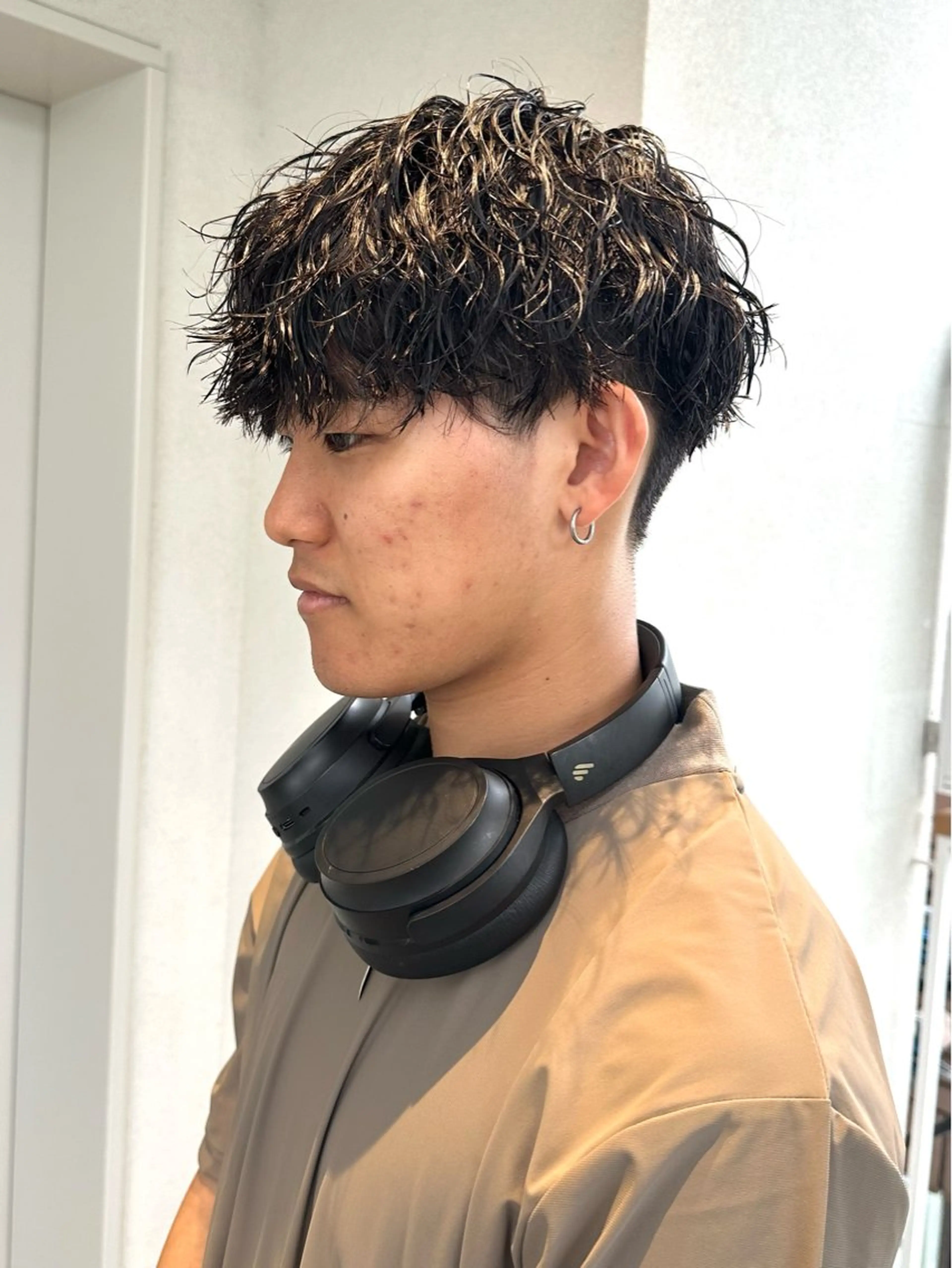 ショート パーマ メンズ カット パーマ トリートメント メンズ似合わせ🪞 リピート率No.1のヘアスタイル