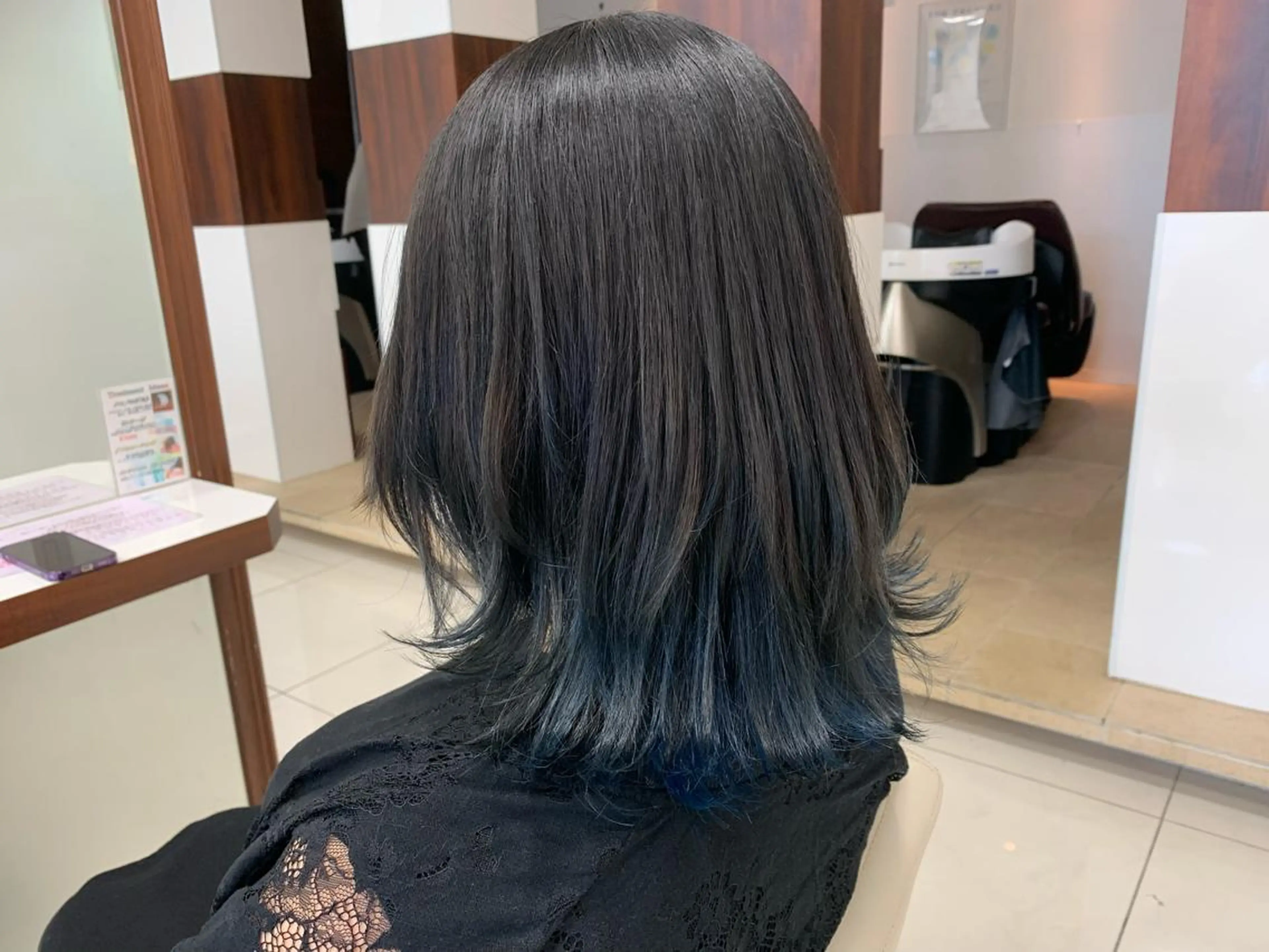 ミディアム ally新百合ヶ丘 フジムラユウスケのヘアスタイル