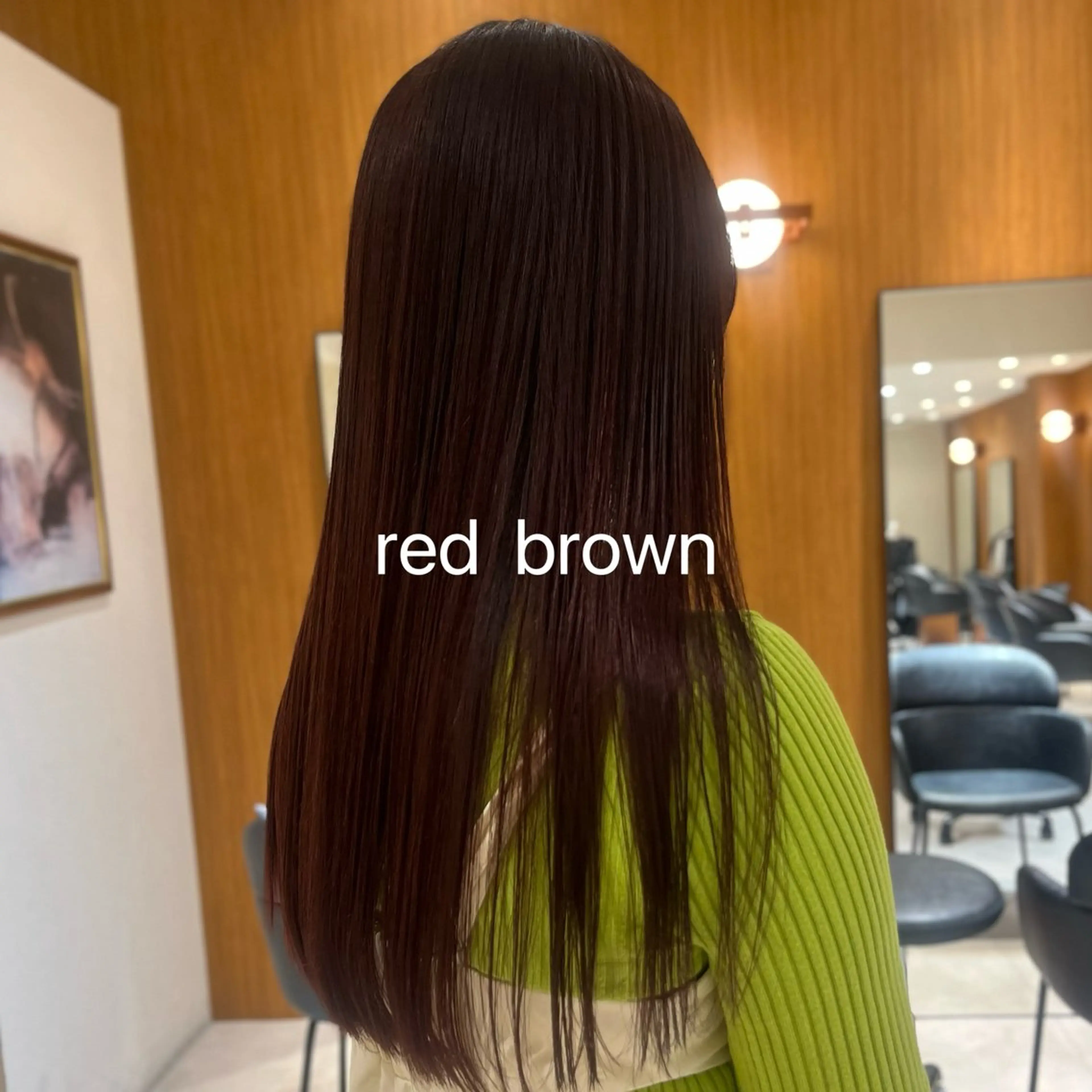 ミディアム カラー yiye aoyama所属・表参道yiye うららのヘアスタイル