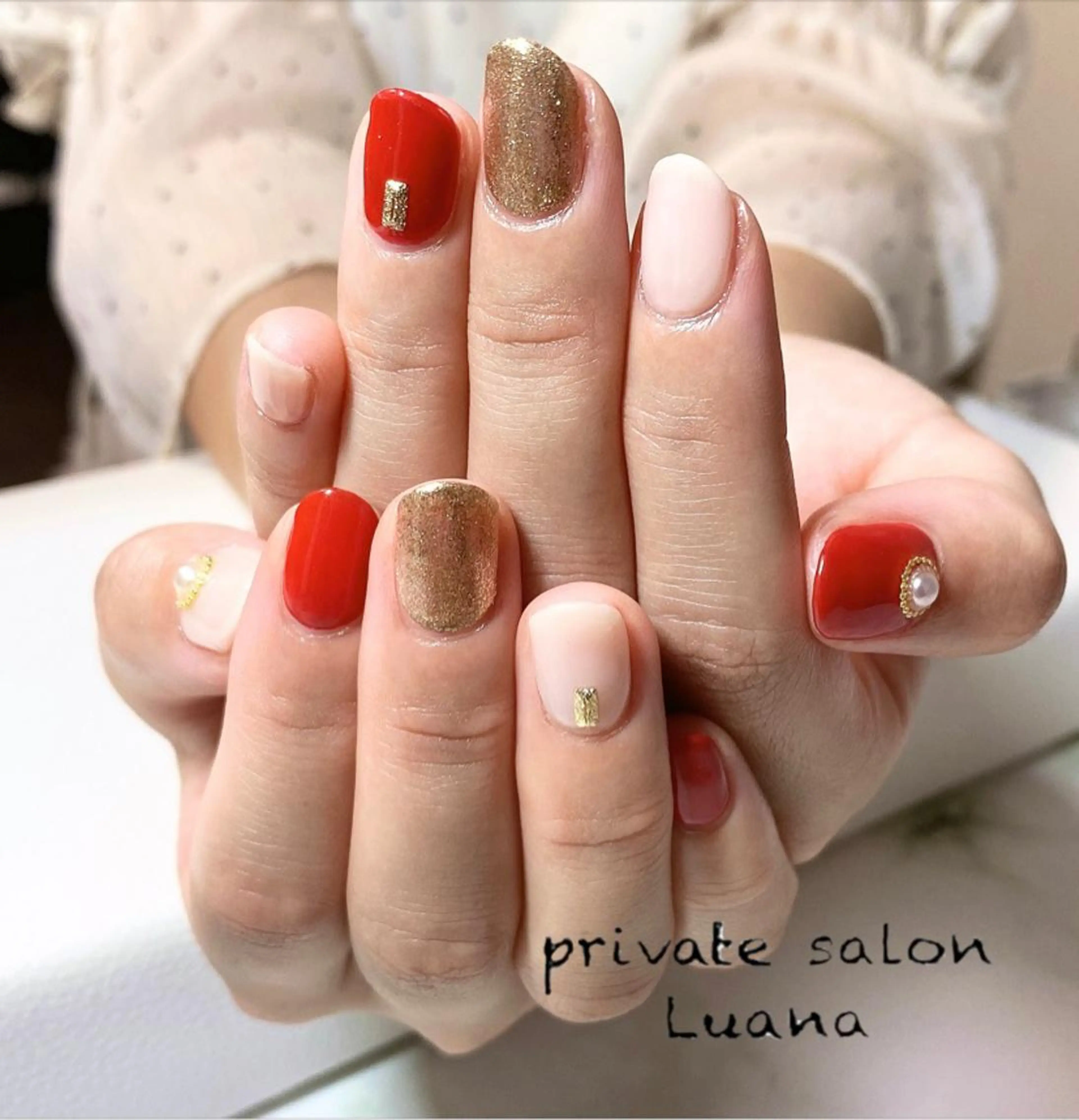 ネイル 自宅ネイルサロン ルアナのネイルデザイン