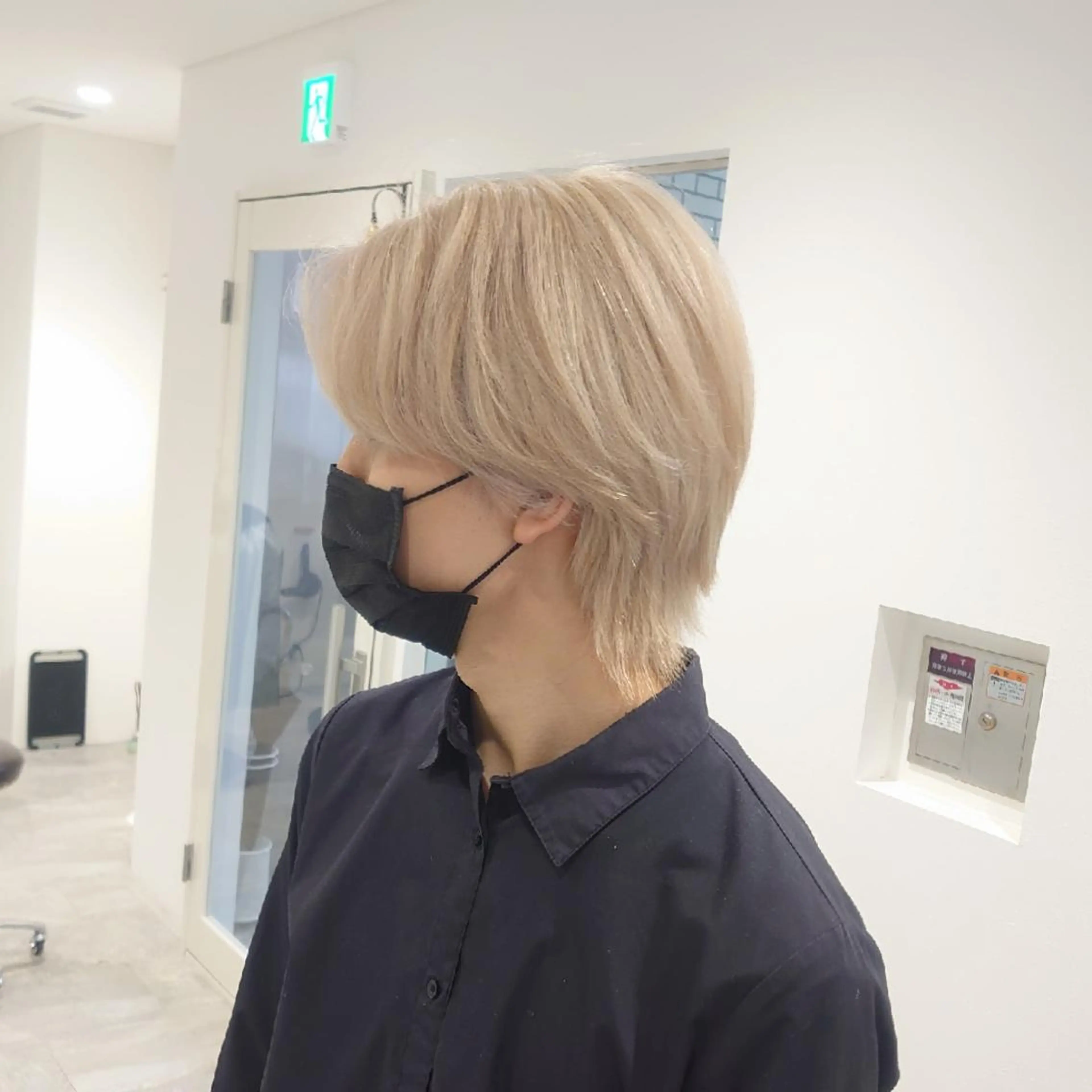 ショート カラー メンズ カット ヘアカラー E Komo hair所属・Wow❕E Komo hair 永井一輝のヘアスタイル