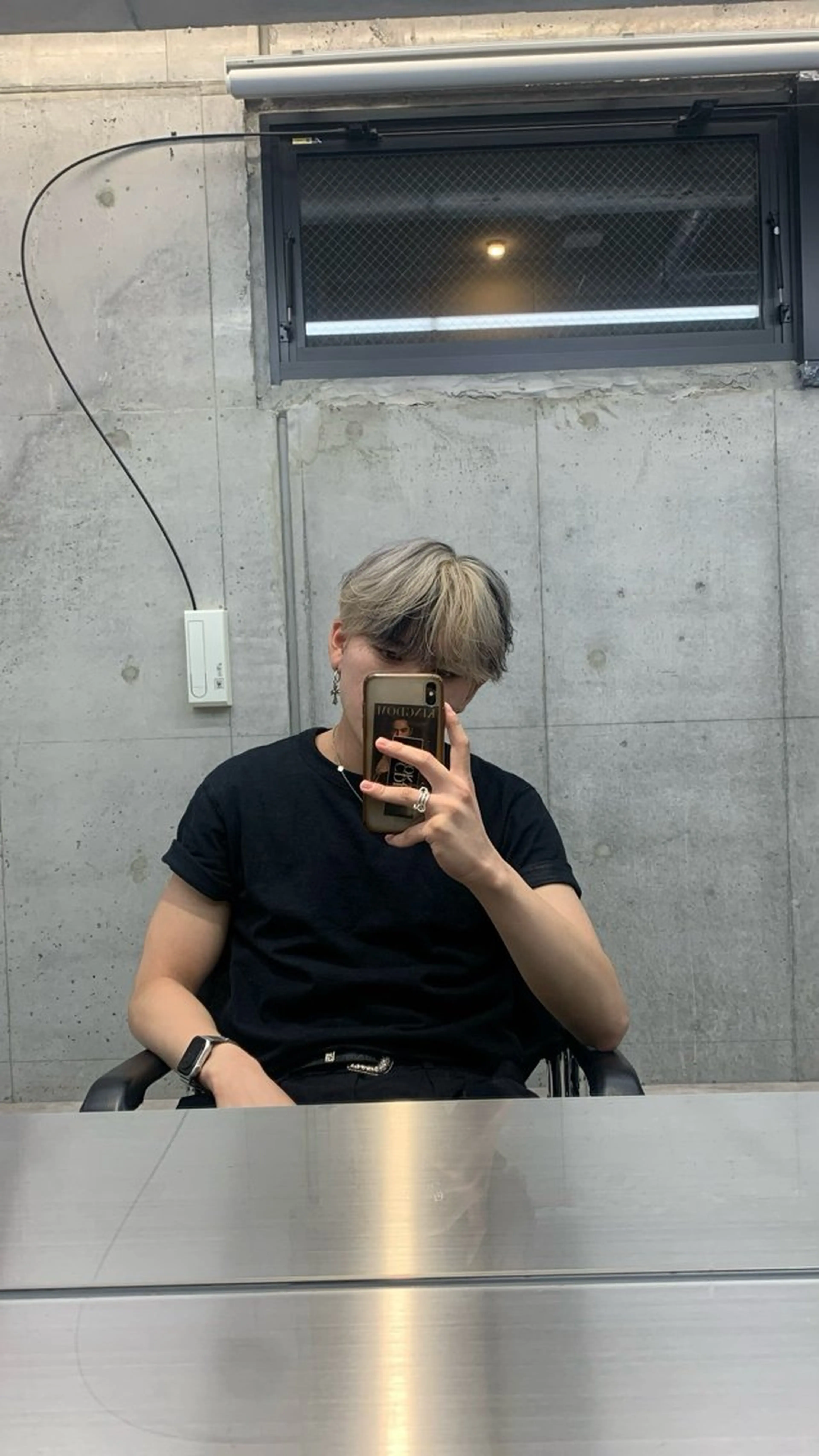 カラー メンズ マッシュ シースルーマッシュ デザインカラー LIPPS hair 立川店所属・メンズ特化美容師 金子由翔のヘアスタイル