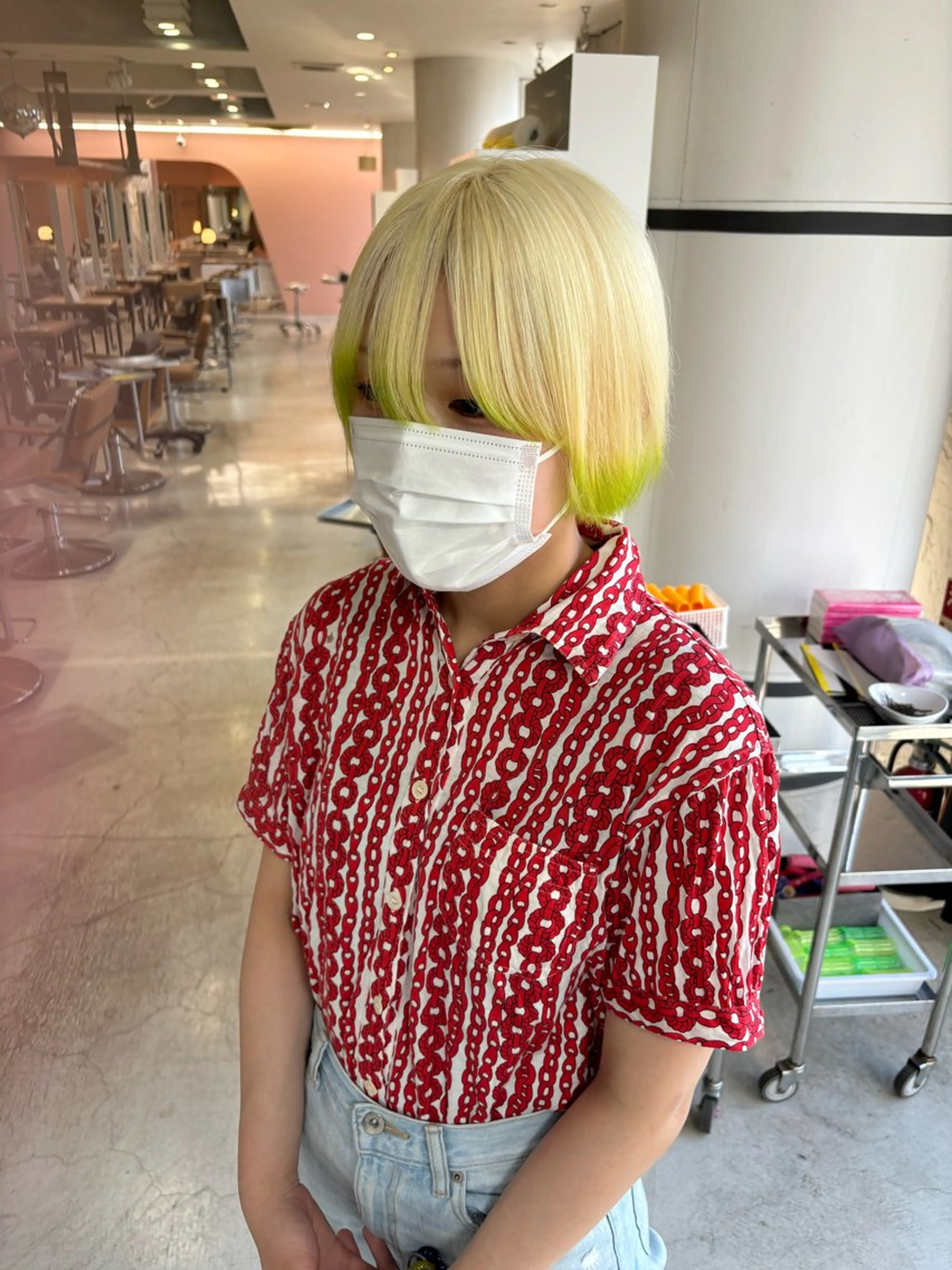 ショート カラー ヘアカラー 派手髪特化🫶 RYUSEI🐈‍⬛のヘアスタイル