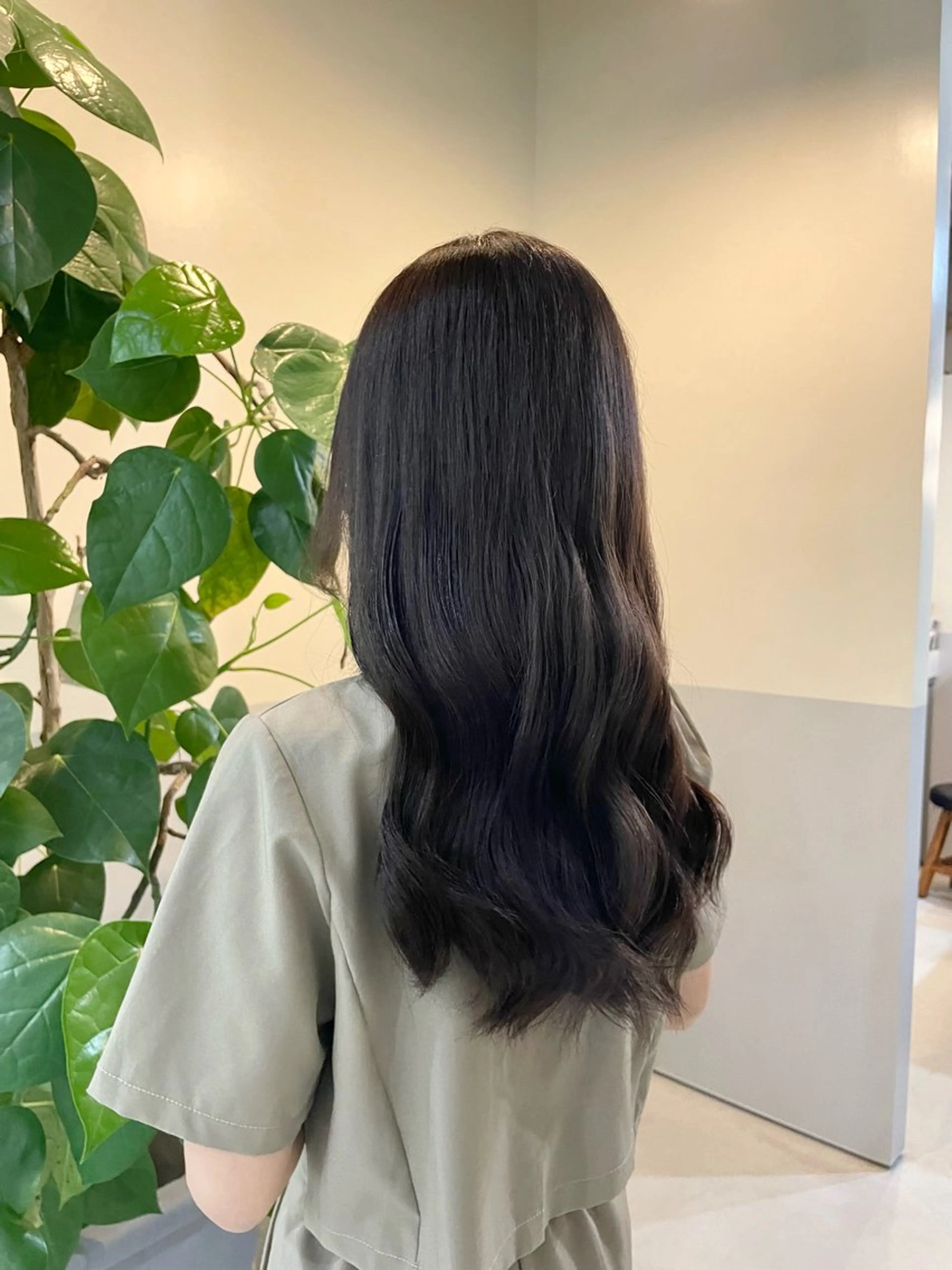 カラー basho ノエ.／カットモデルのヘアスタイル