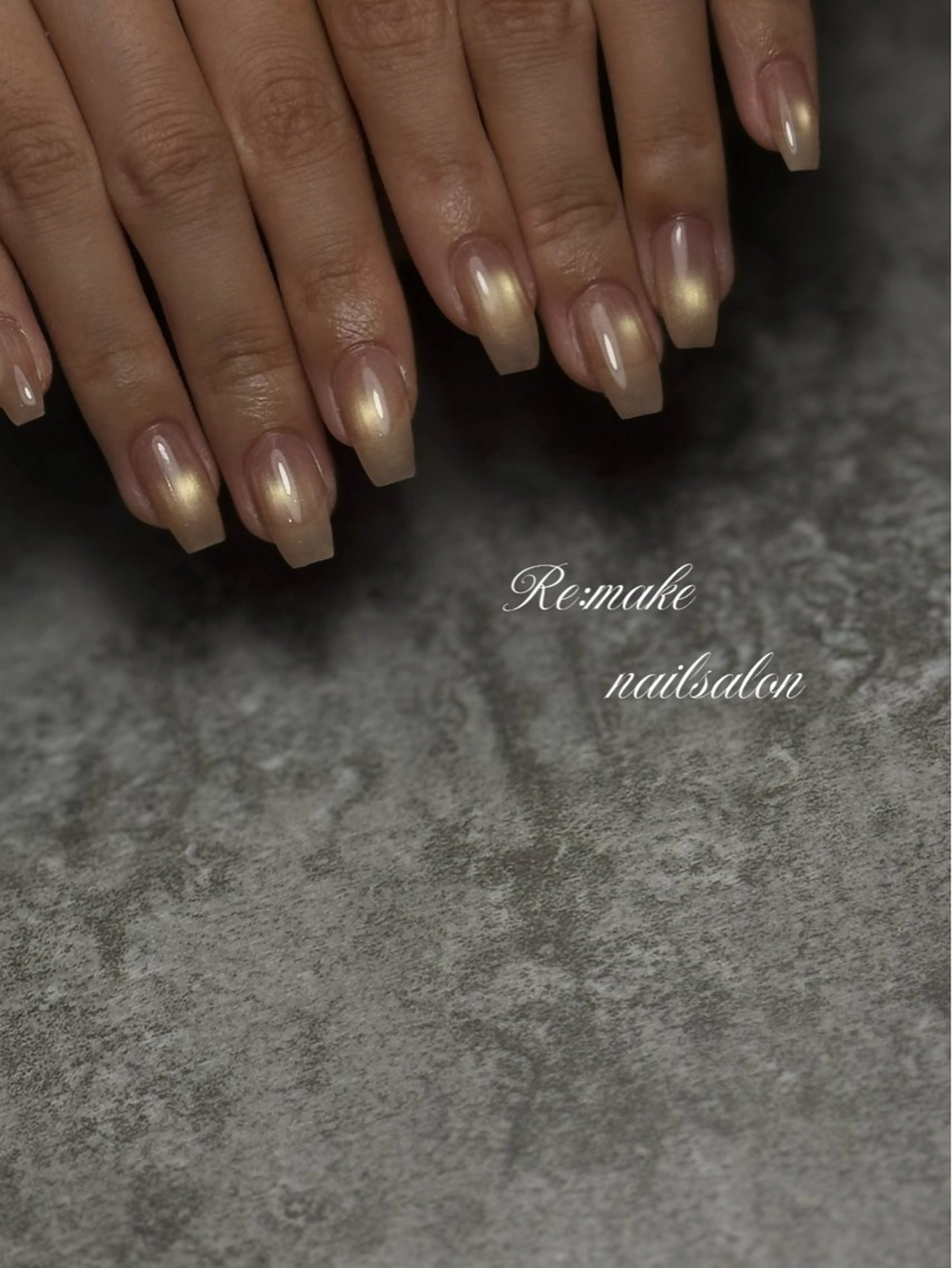 ネイル マグネットネイル ハンドネイル Suetake Shuriのネイルデザイン