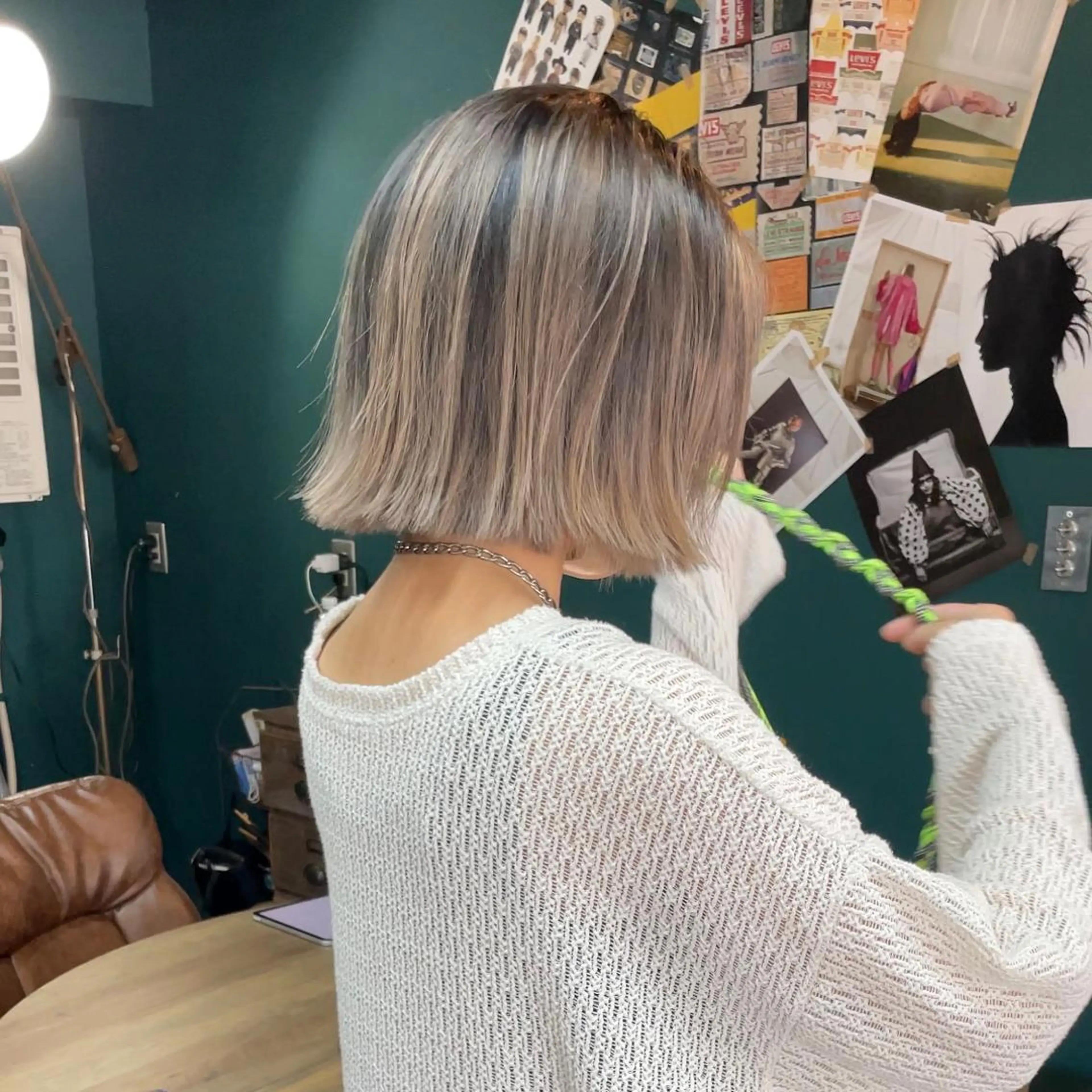 ミディアム カット ヘアカラー トリートメント vivre libre所属・vivre libreのヘアスタイル