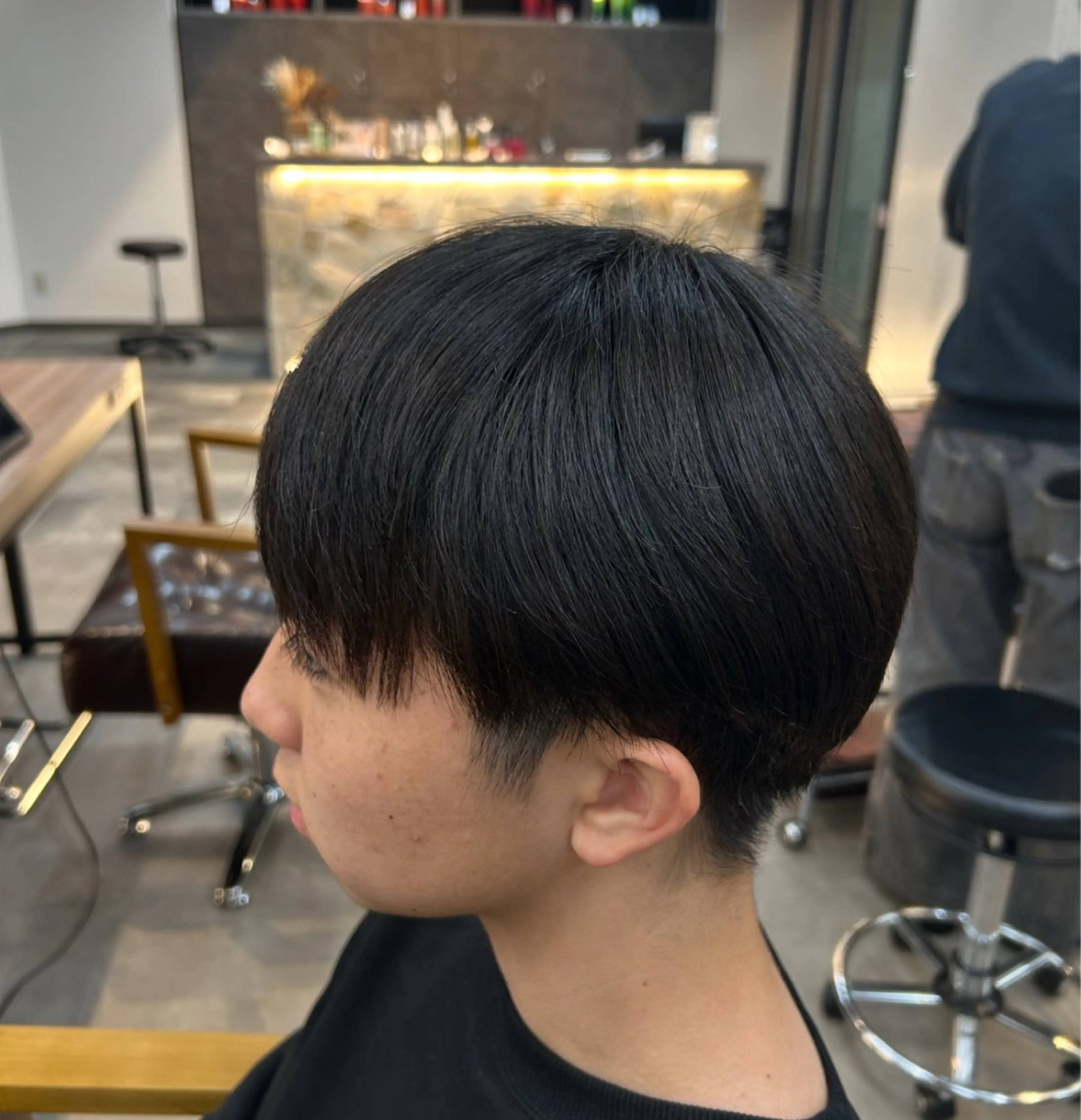 パーマ メンズ 縮毛矯正 縮毛矯正 赤みなしカラー🍐/ 艶髪✨/ririkaのヘアスタイル