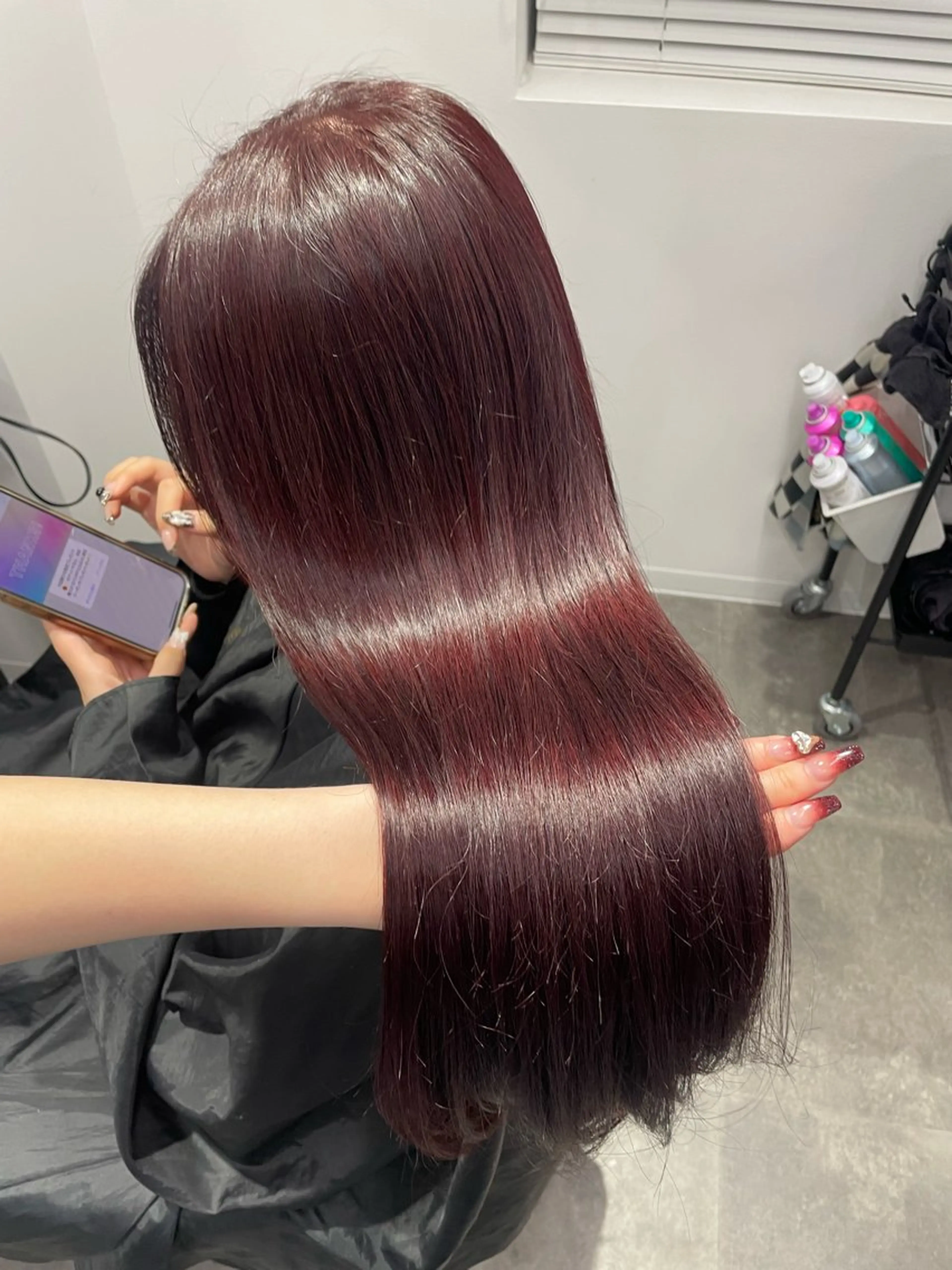 ロング カラー 🎀暖色/ラベンダー /paru🤍のヘアスタイル