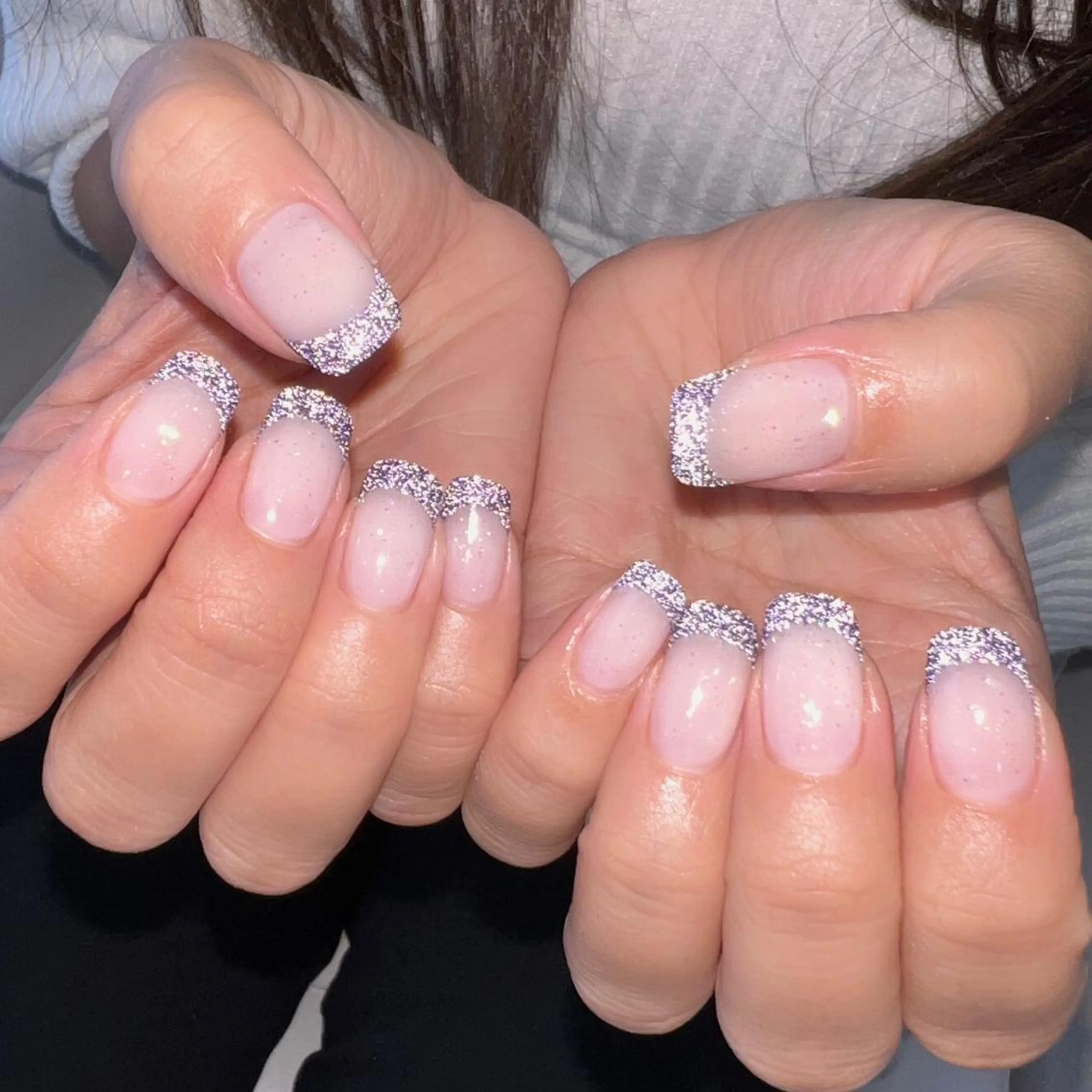 ミディアム ネイル マツエク・マツパ ハンドネイル REVIA_nail maiのネイルデザイン