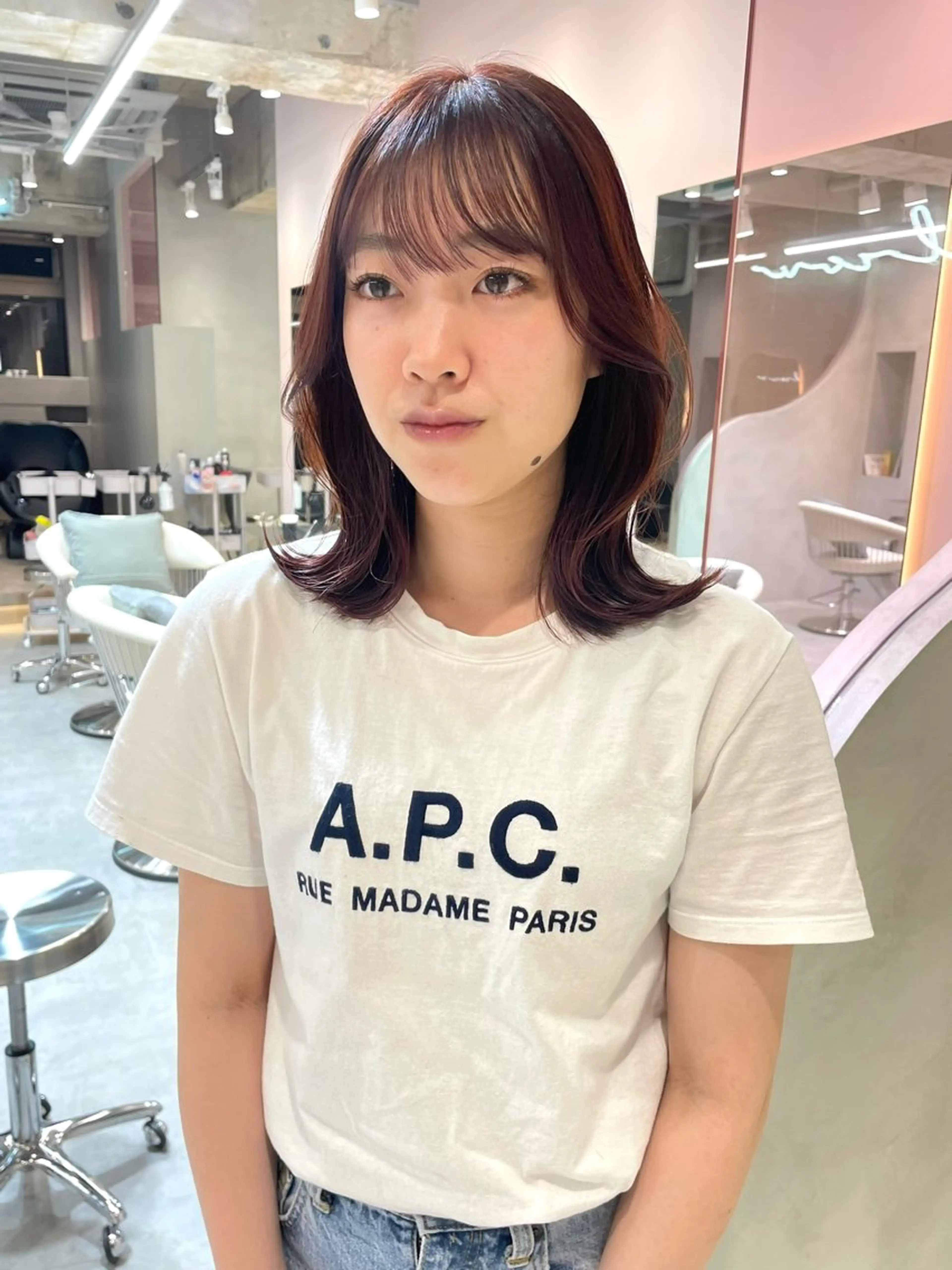 カラー 韓国ヘア特化 🍒❤最上ゆうきのヘアスタイル