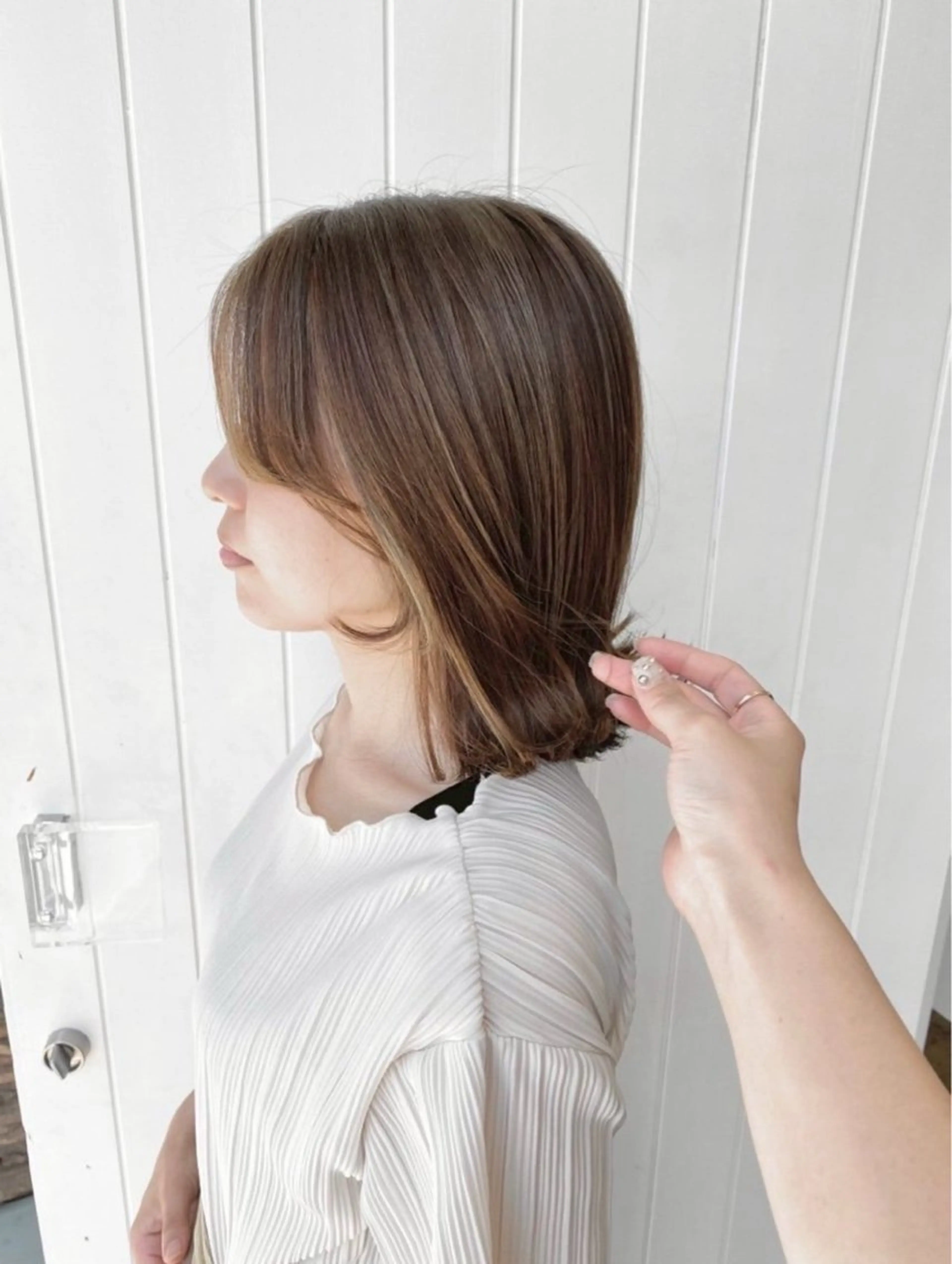 ミディアム カラー ✨カット特化✨ 荒木敬人のヘアスタイル