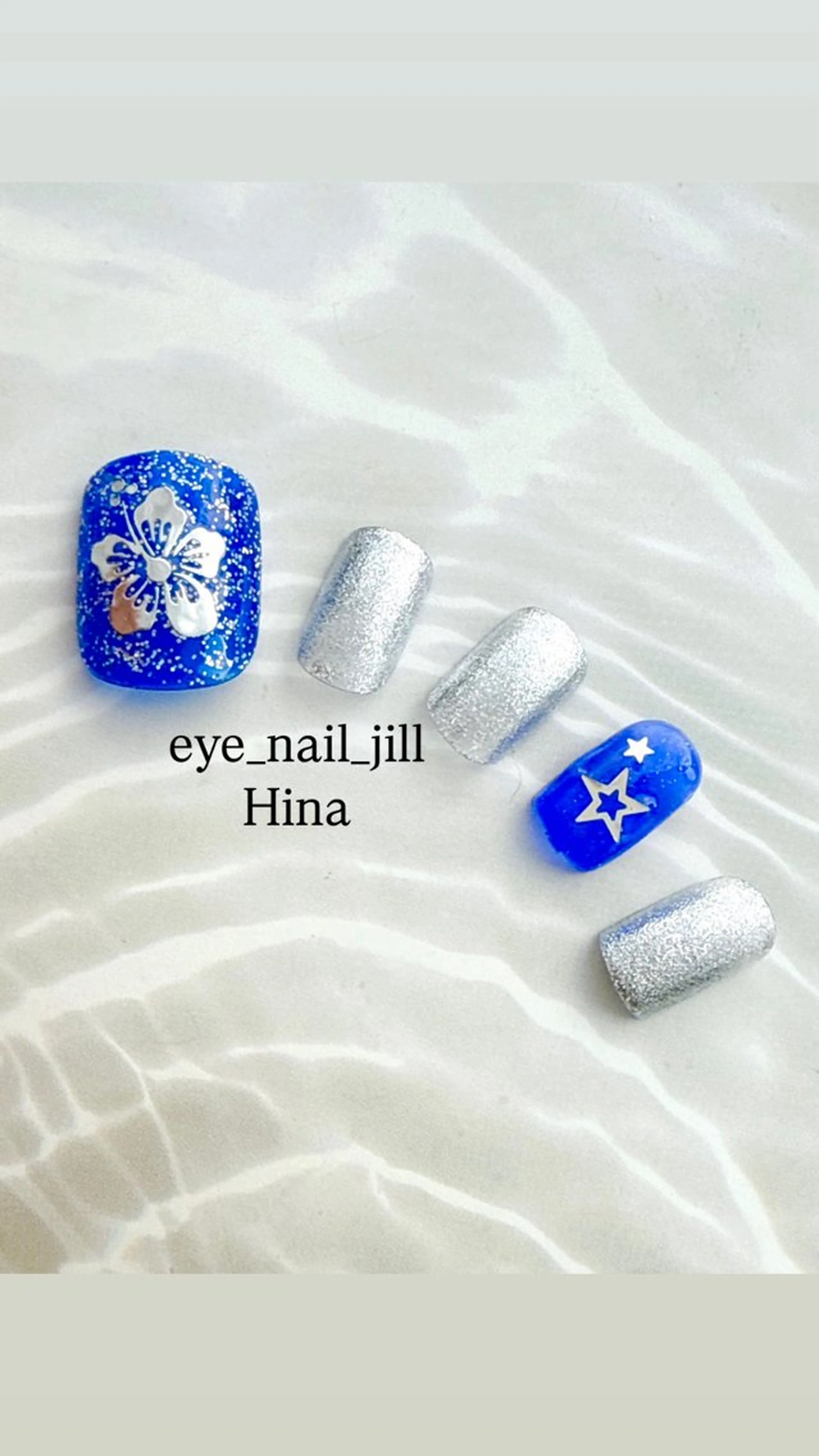夏限定➰🌐夏先取りフットdesignネイル💅✨4300円でのご案内！💎ご新規様オフ無料✨の写真