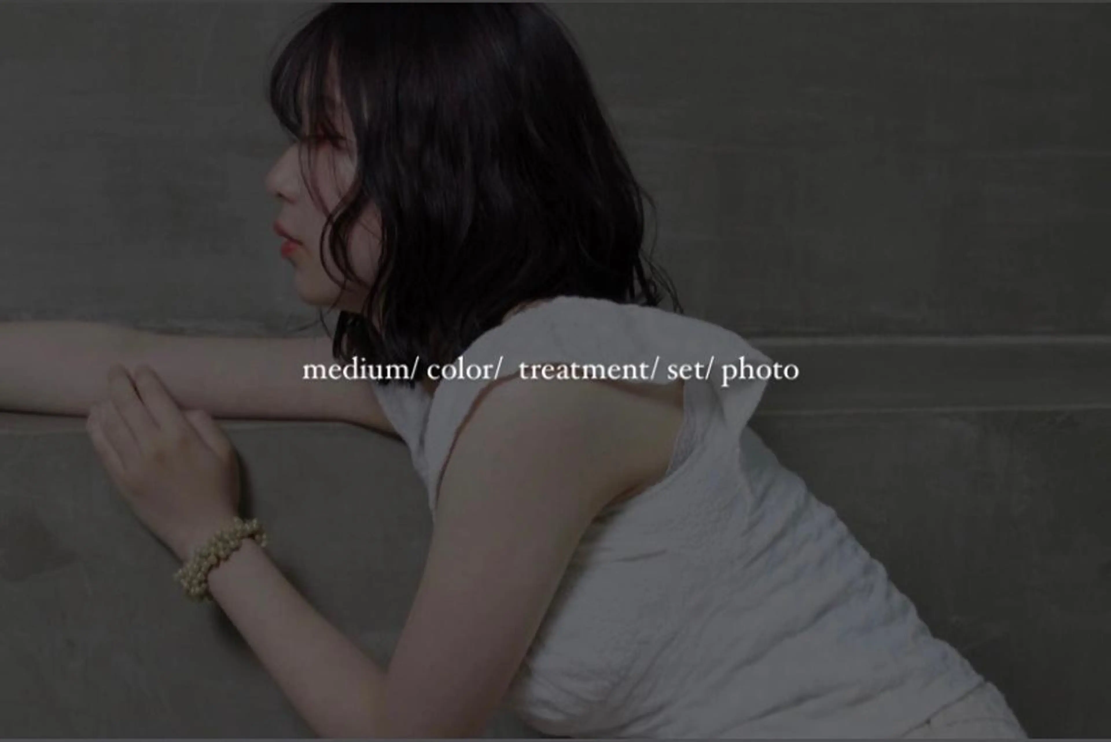 【人気NO.3🎉⠀】🔳🔲再現性デザインカット+艶カラー+髪質改善トリートメント🔲🔳の写真