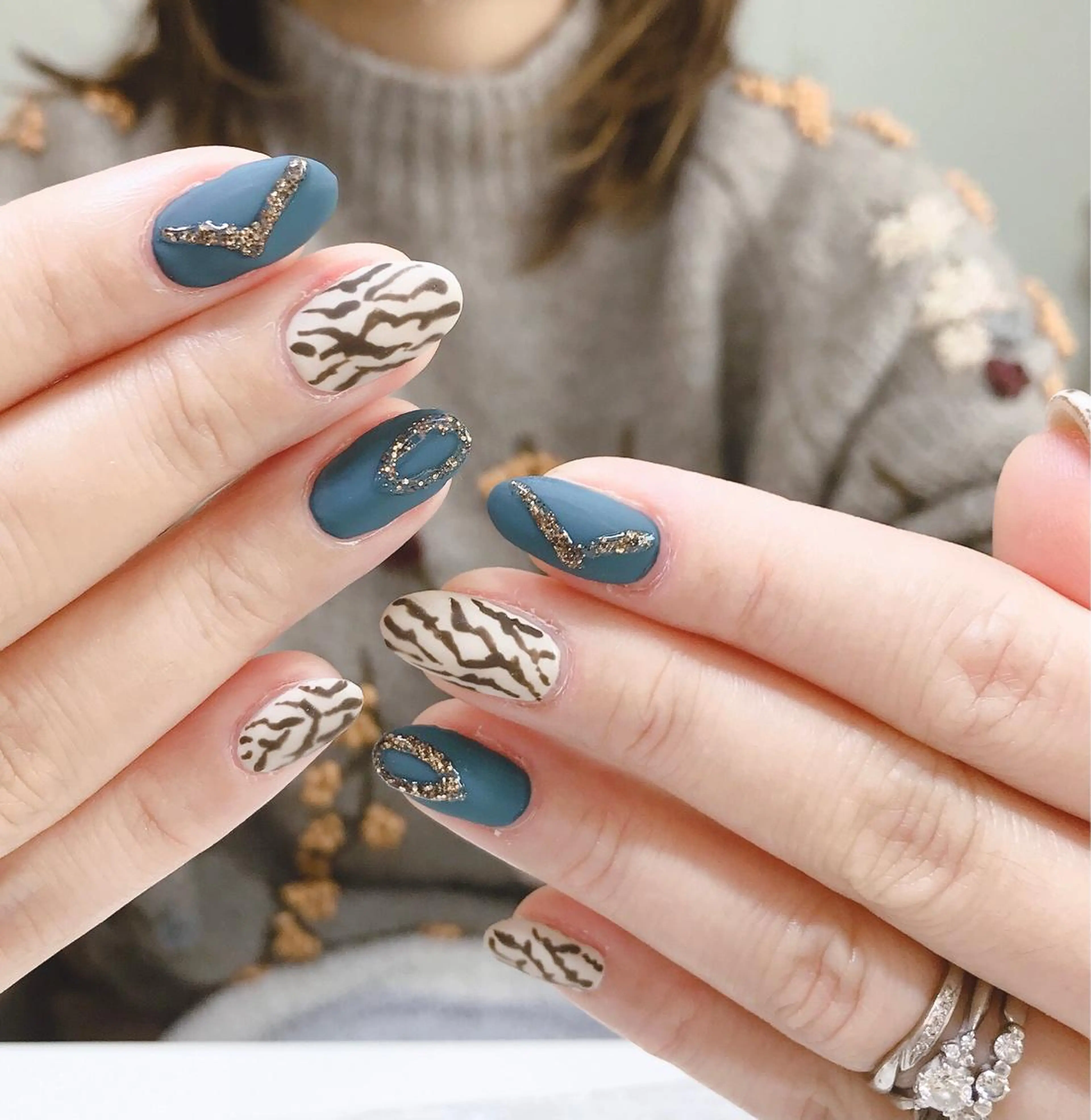 ネイル アニマル柄 private salon G所属・goto yoshikoのその他イメージ