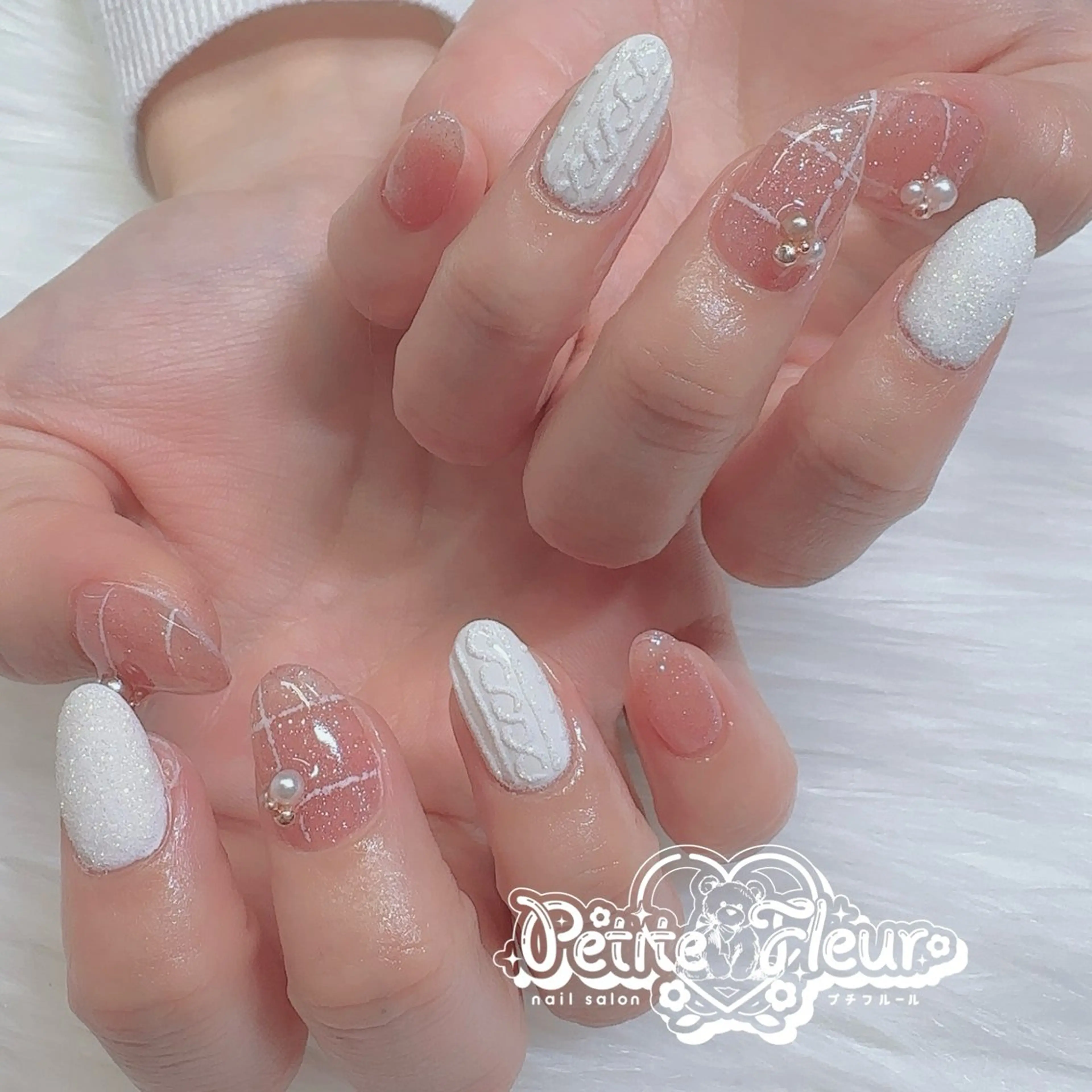 ネイル ハンドネイル ❁⃘*。Petite fleur❁⃘*りさのネイルデザイン