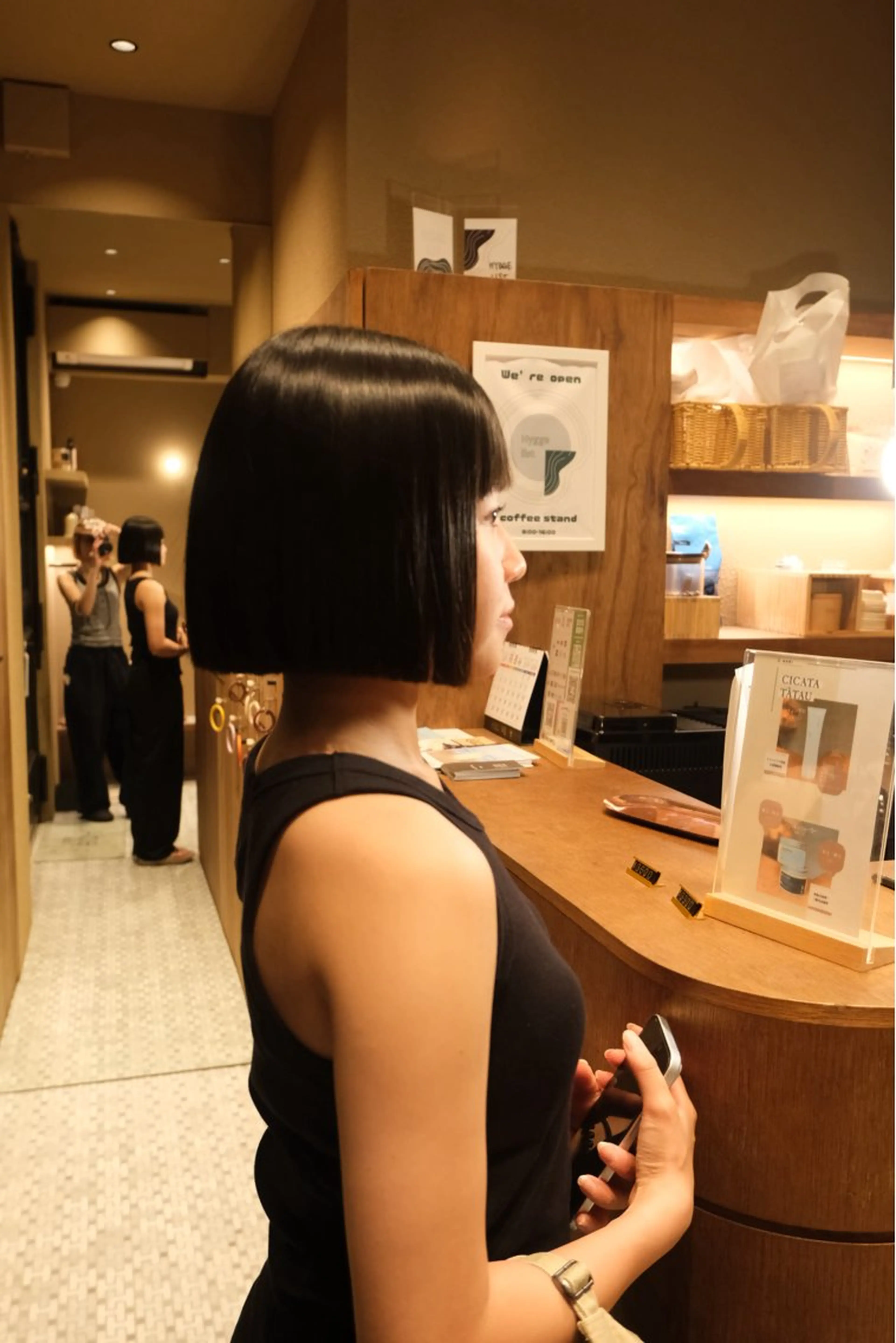 髪質改善オイルストレート（縮毛矯正）⚠️ブリーチ、パーマ履歴無い方限定の写真