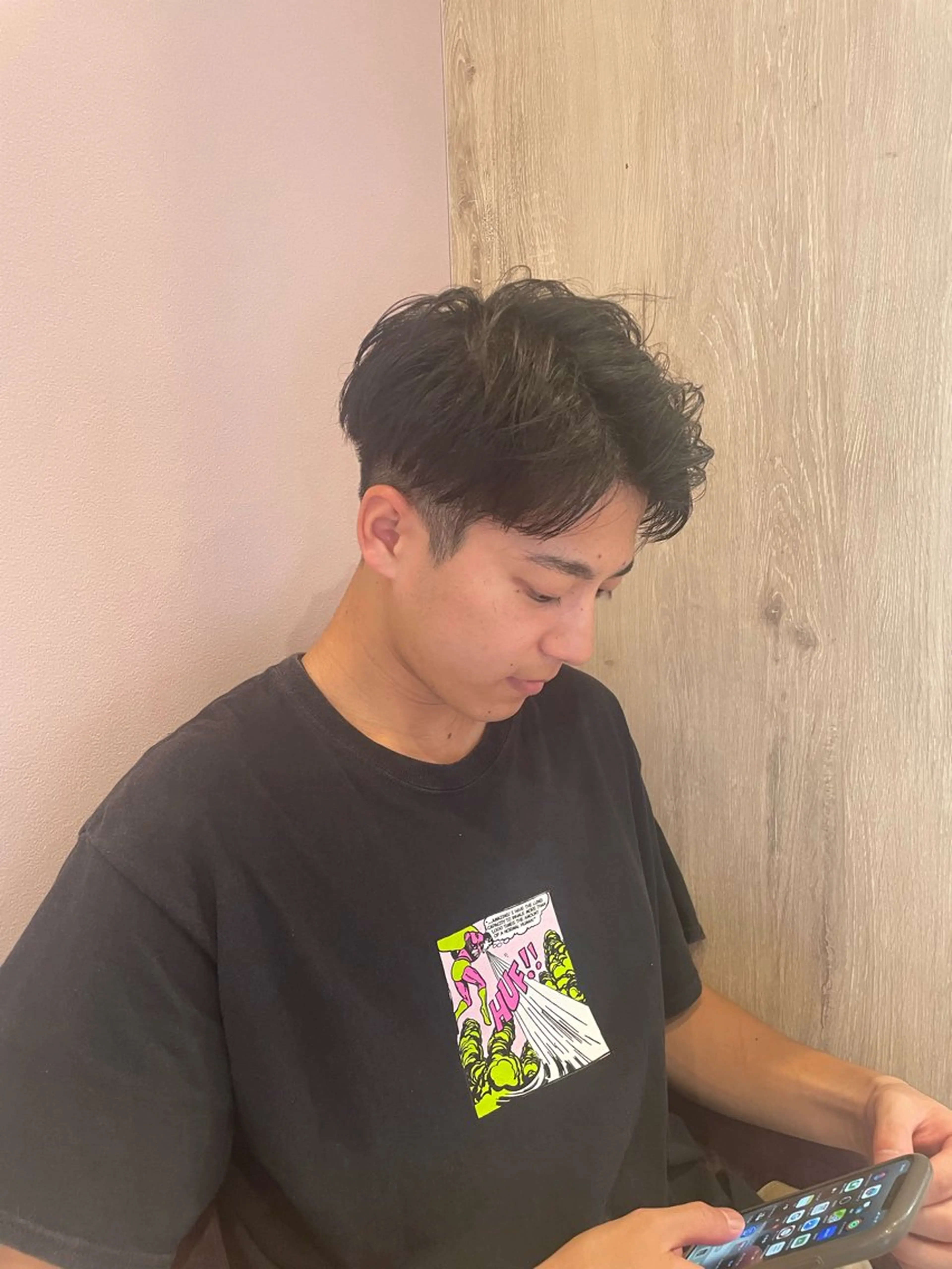 メンズ カット パーマ メンズ✂️カット✂️ 🌀パーマ🌀【華】のヘアスタイル