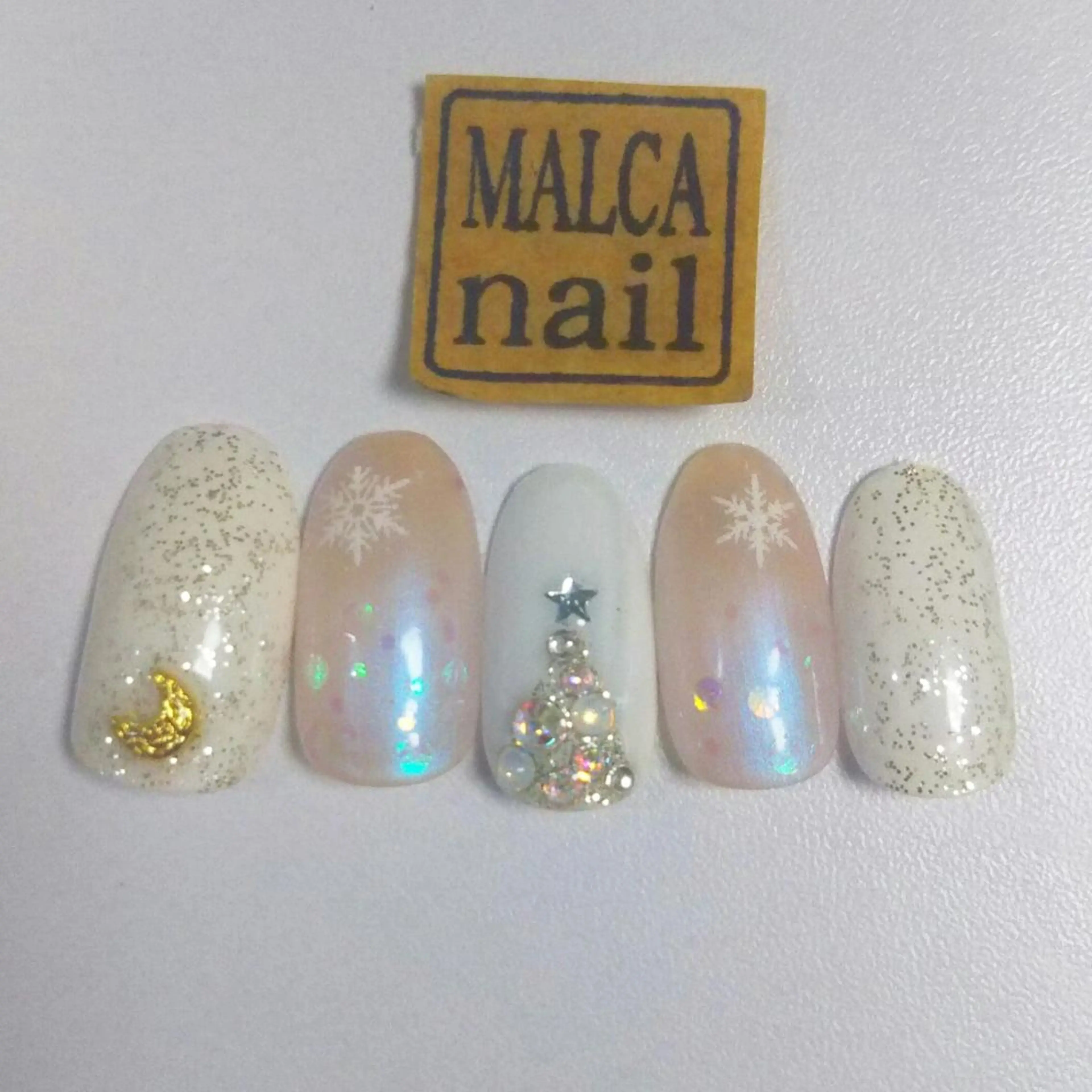 セミロング パーマ カラー メンズ ヘアアレンジ ネイル マツエク・マツパ MALCAnail(マルカネイル)所属・荒木 莉奈のネイルデザイン