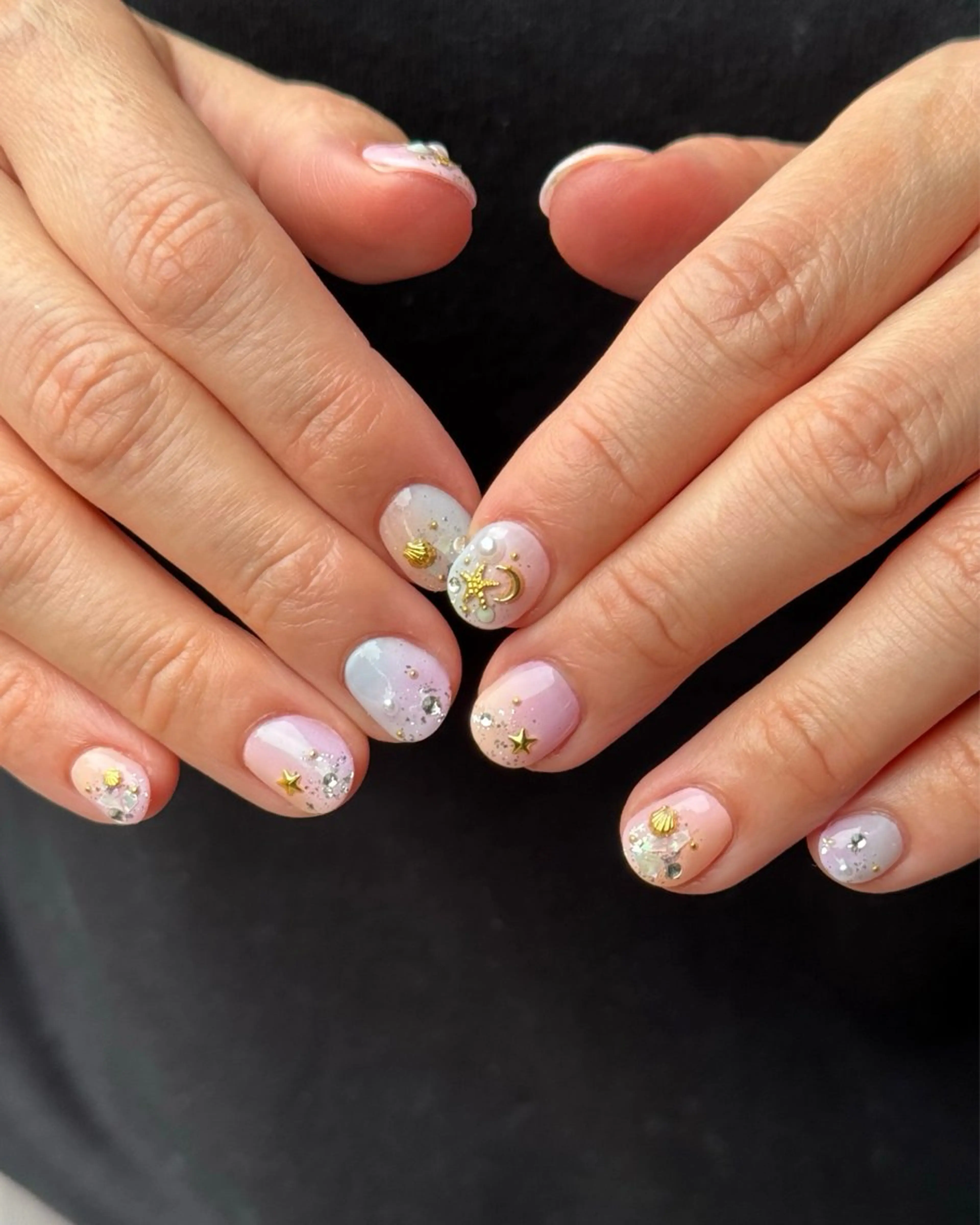 ネイル パステルネイル ハンドネイル Blé nailのネイルデザイン