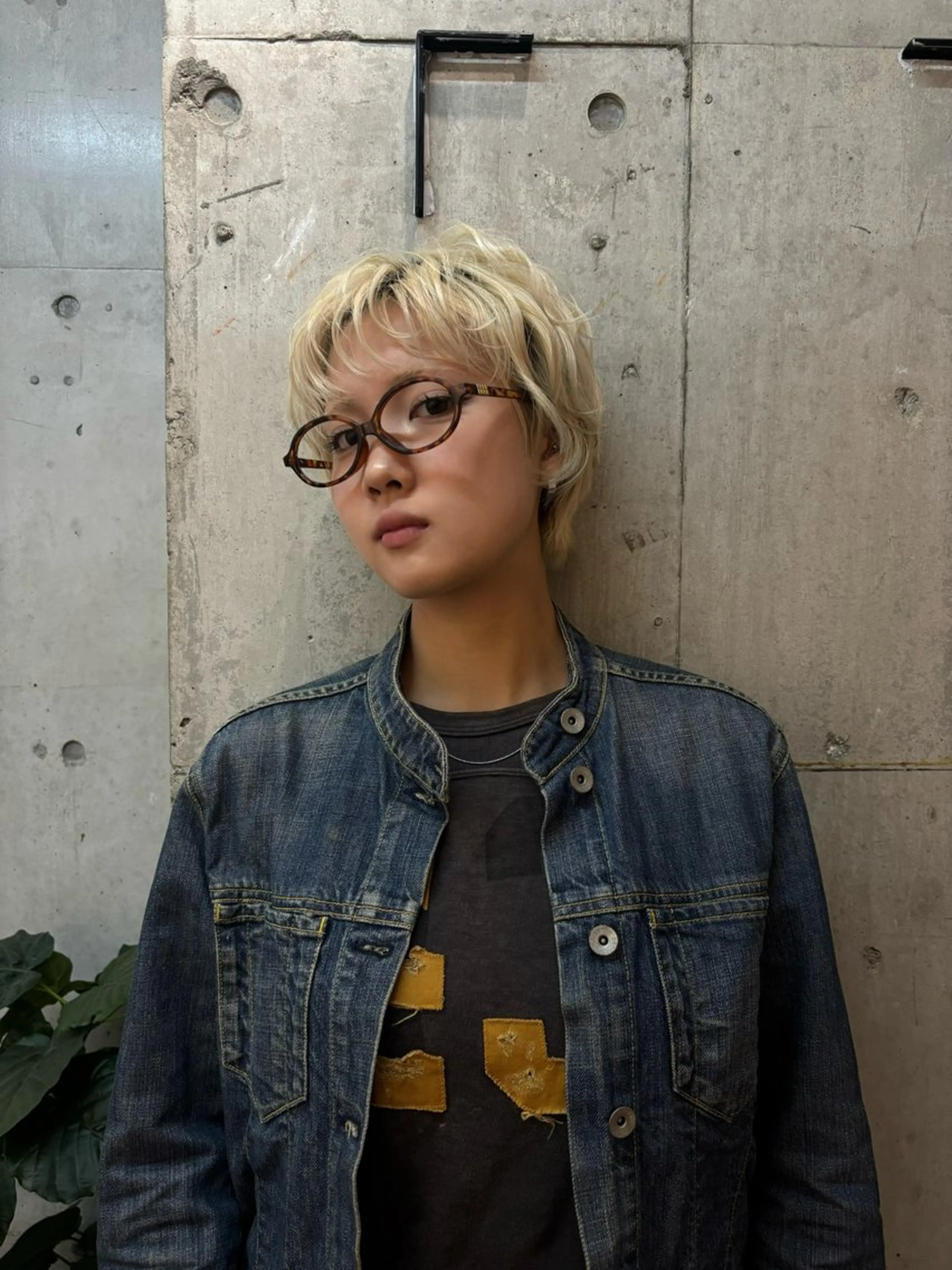 ショート ヘアカラー ココロ♩カラー/ ブリーチ 大名のヘアスタイル