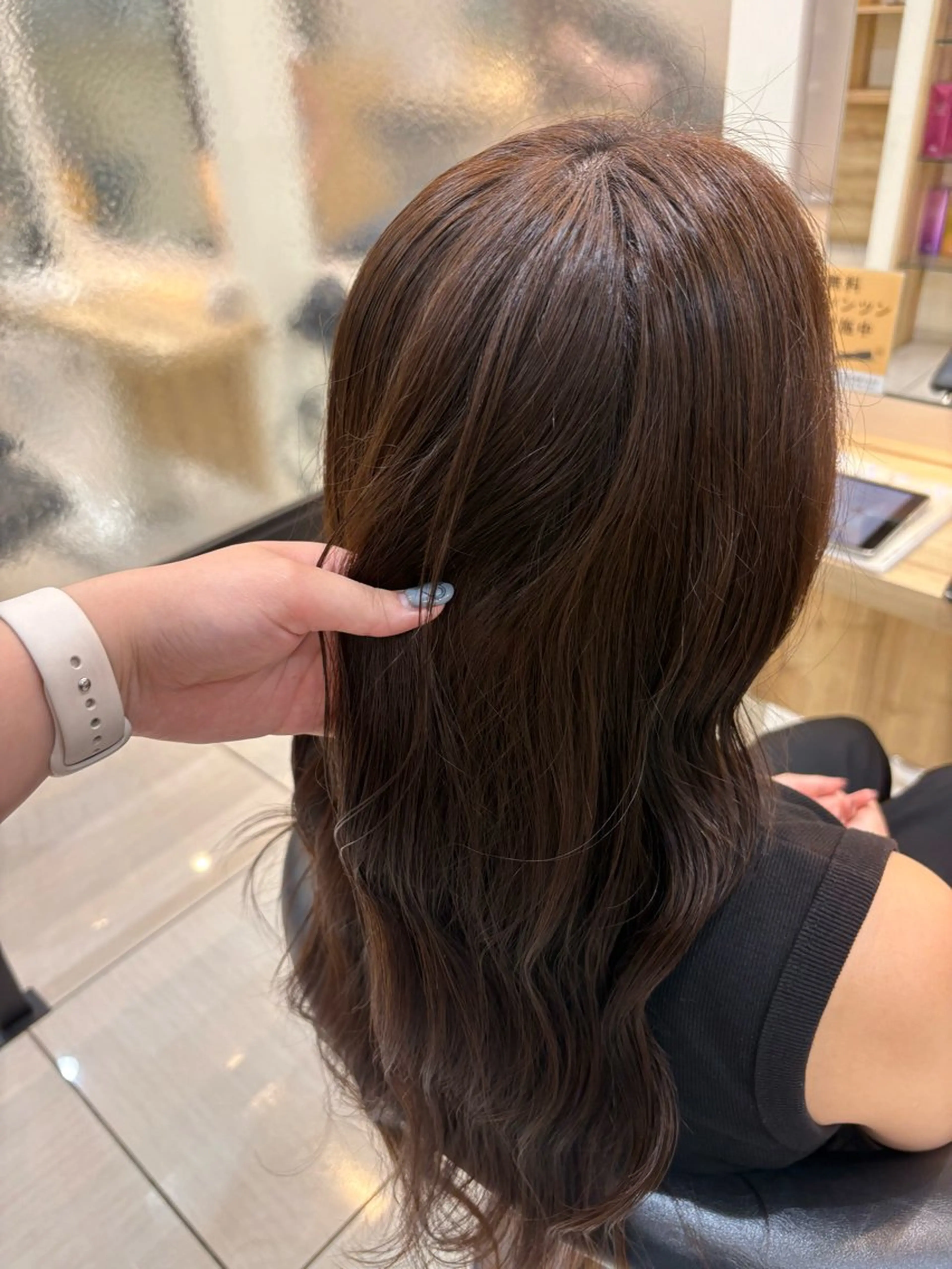 【𝐀𝐮𝐣𝐮𝐚2ステップトリートメント付き】𝐎𝐧𝐞𝐂𝐨𝐥𝐨𝐫メニュー🍒ྀི［ブリーチ🆖］の写真