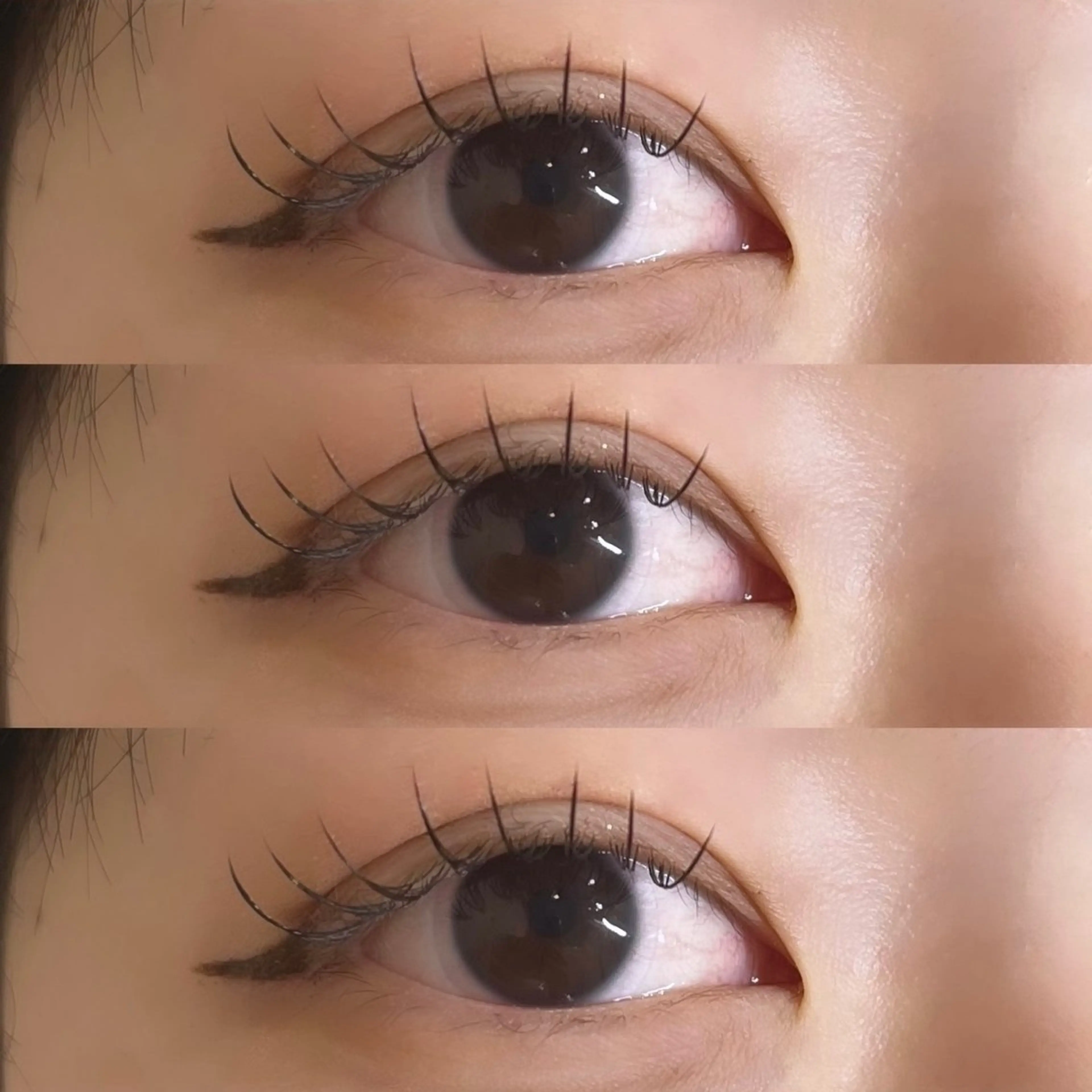 マツエク・マツパ 束感まつ毛 Cカール フラットラッシュ riah リアのマツエク・マツパデザイン