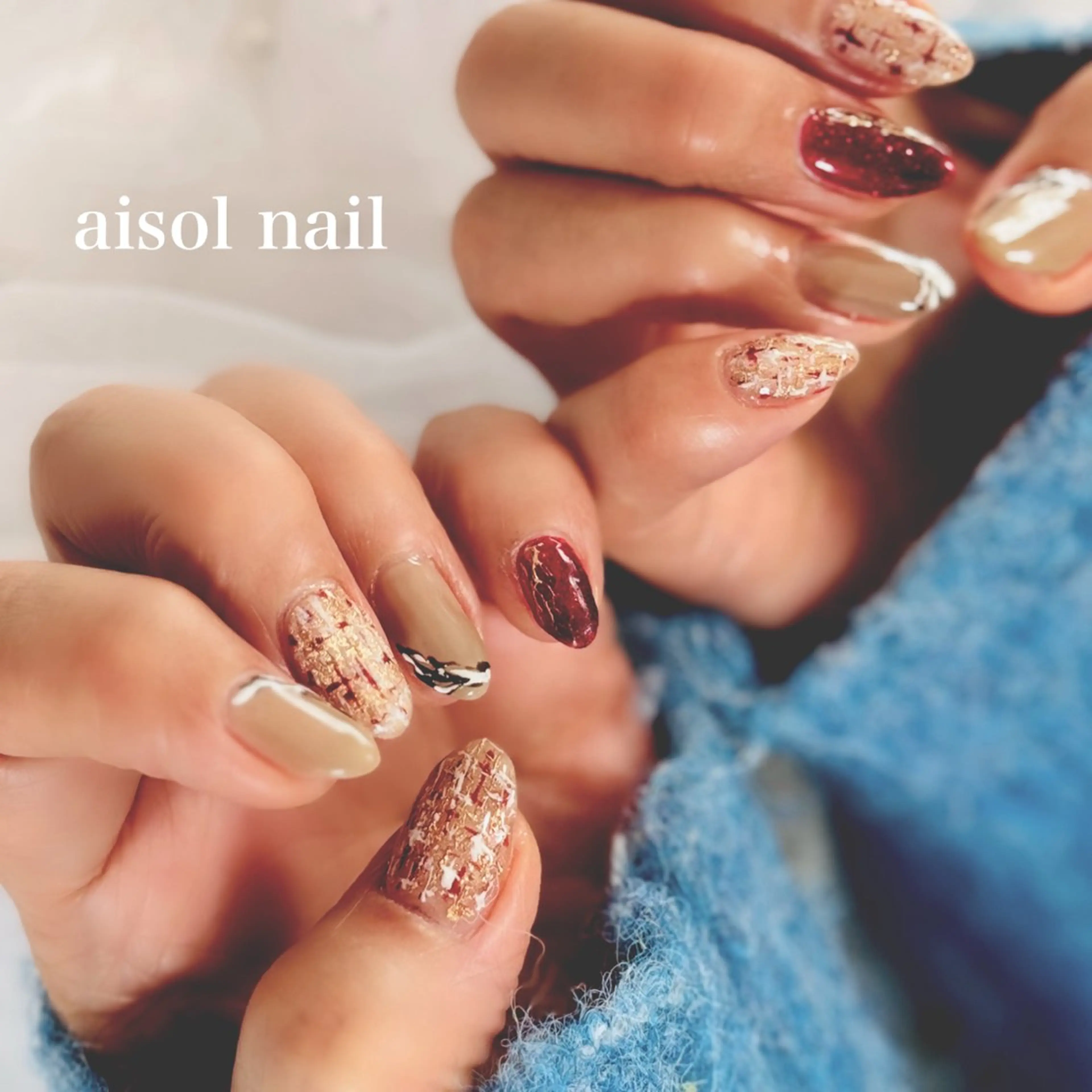 ネイル ショートネイル Aisol nail salonのネイルデザイン