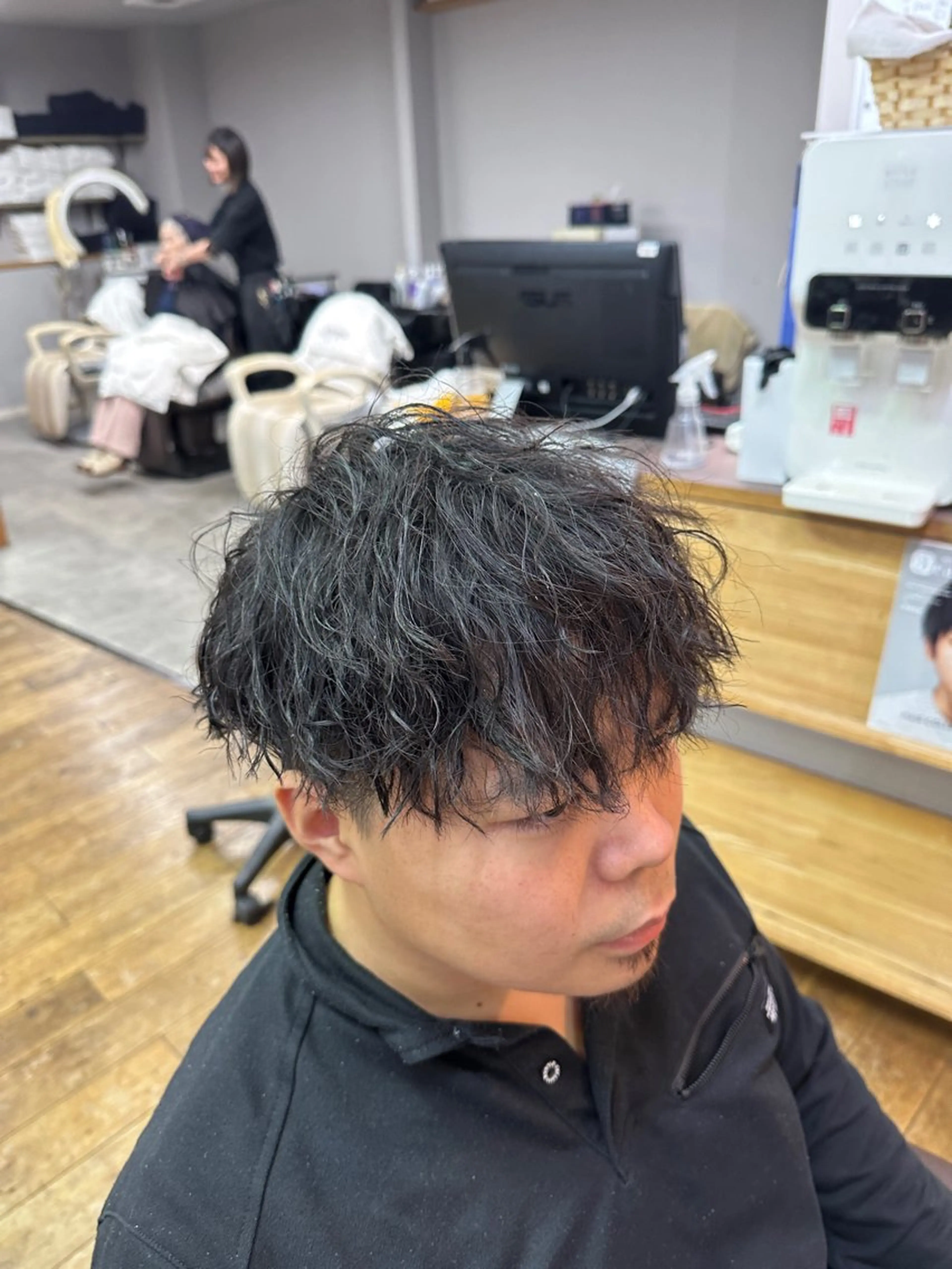 パーマ メンズ カット パーマ peqss/ keita🏄‍♂️のヘアスタイル