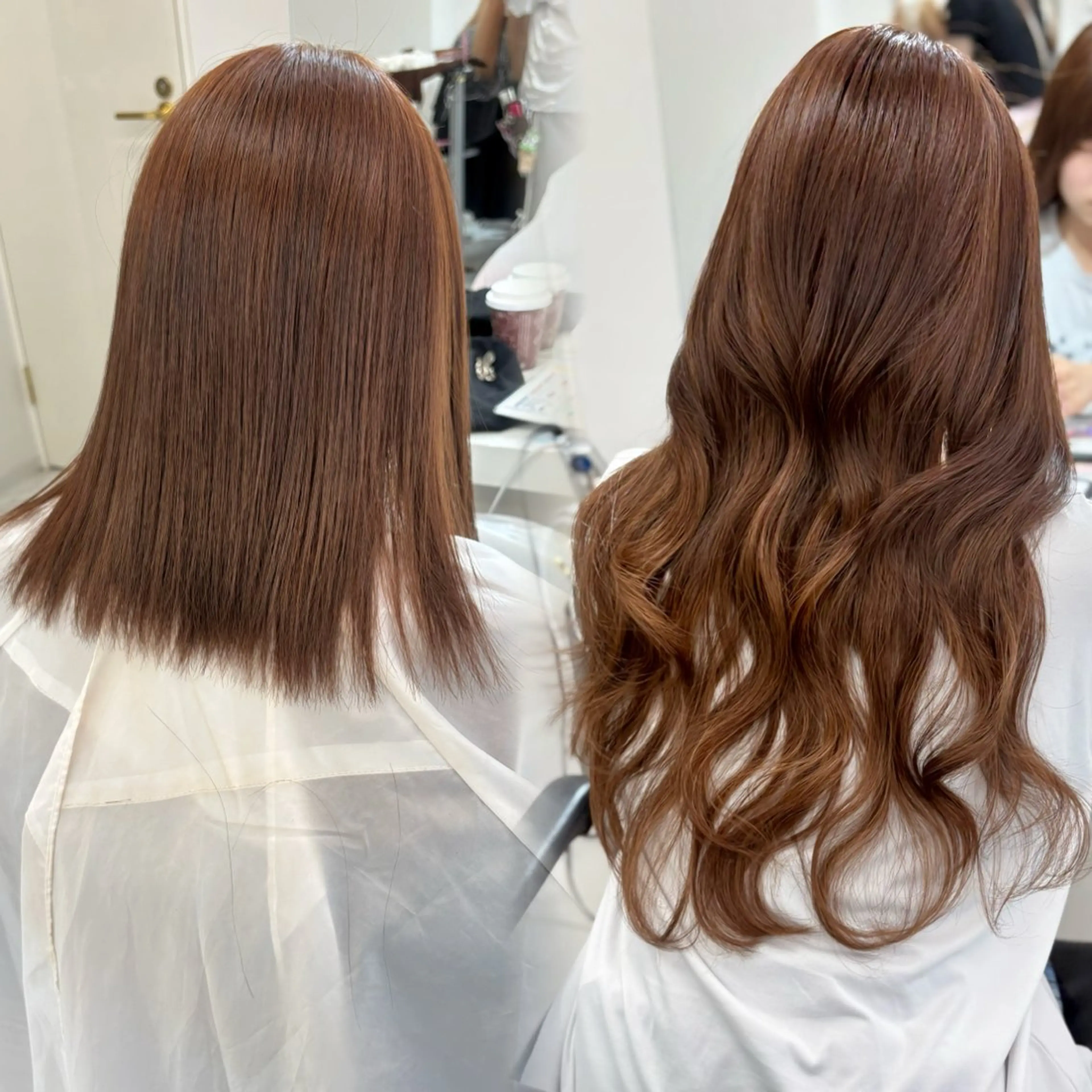 ロング カラー エクステ ロング ヘアカラー エクステ 上品モテ韓国ヘア 🩶渋谷/aoiのヘアスタイル