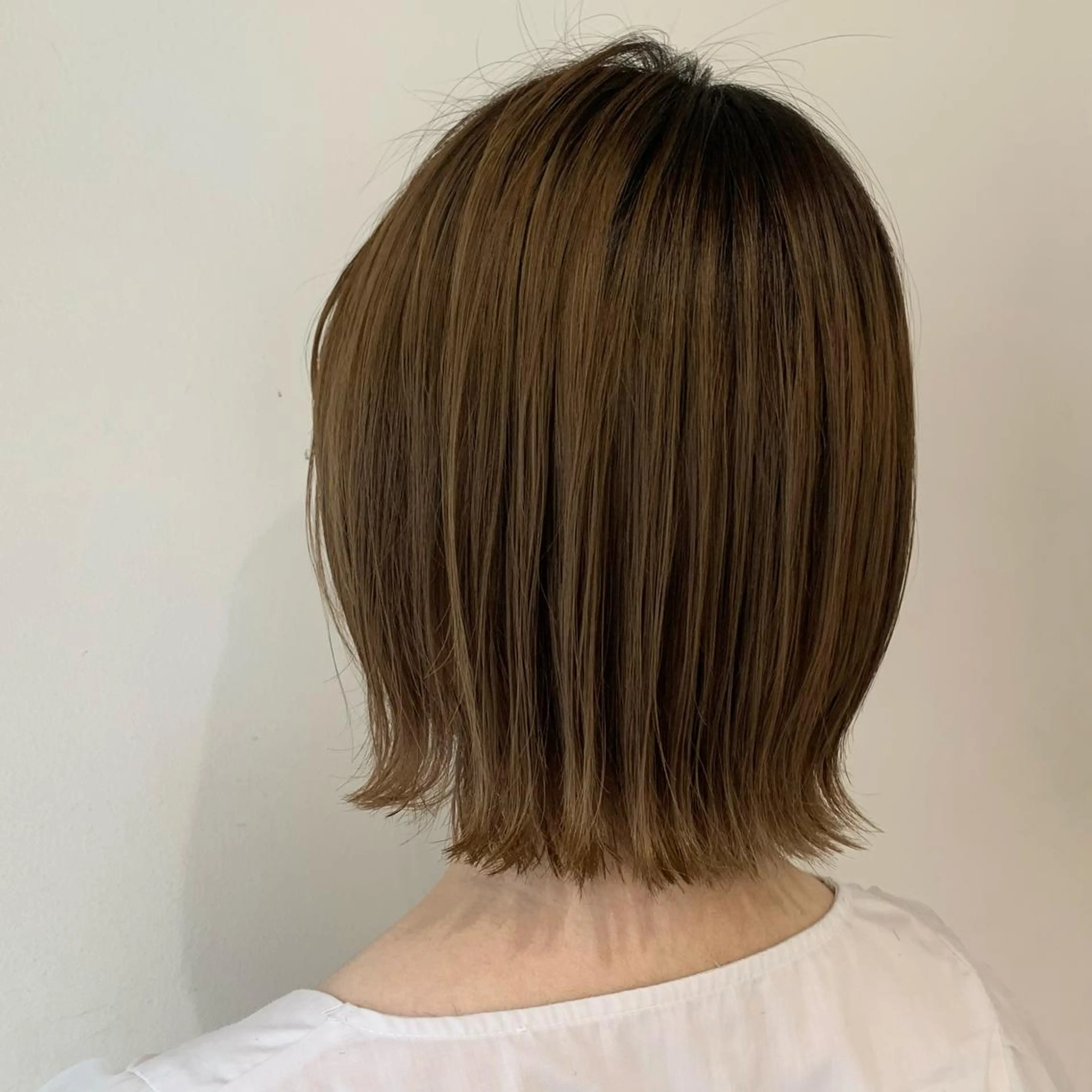 ミディアム カット トリートメント 森山 佳小里/カラー /似合わせカットのヘアスタイル