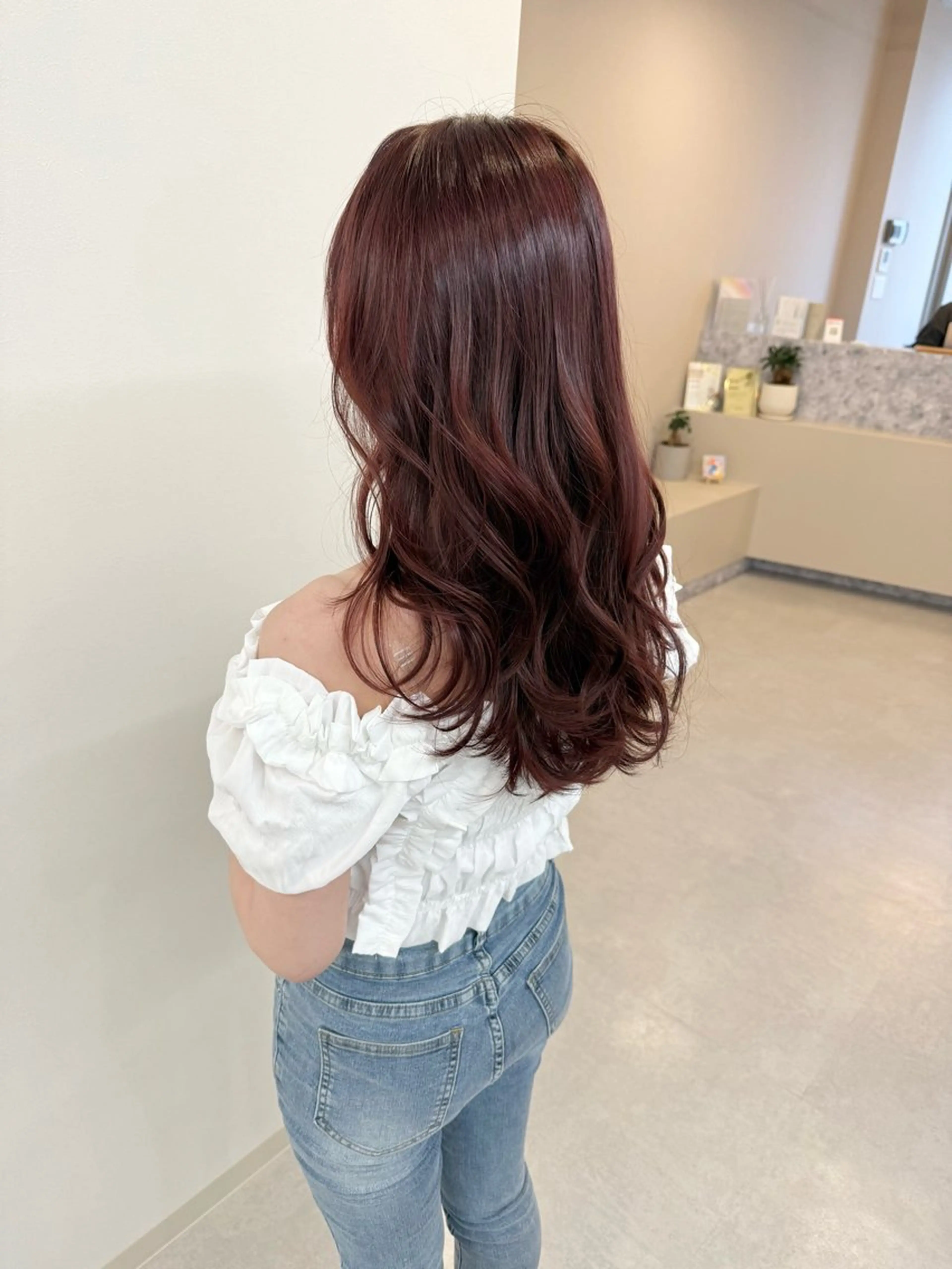 セミロング カラー ヘアカラー 🌈ディレクター🌈 徳松優希のヘアスタイル