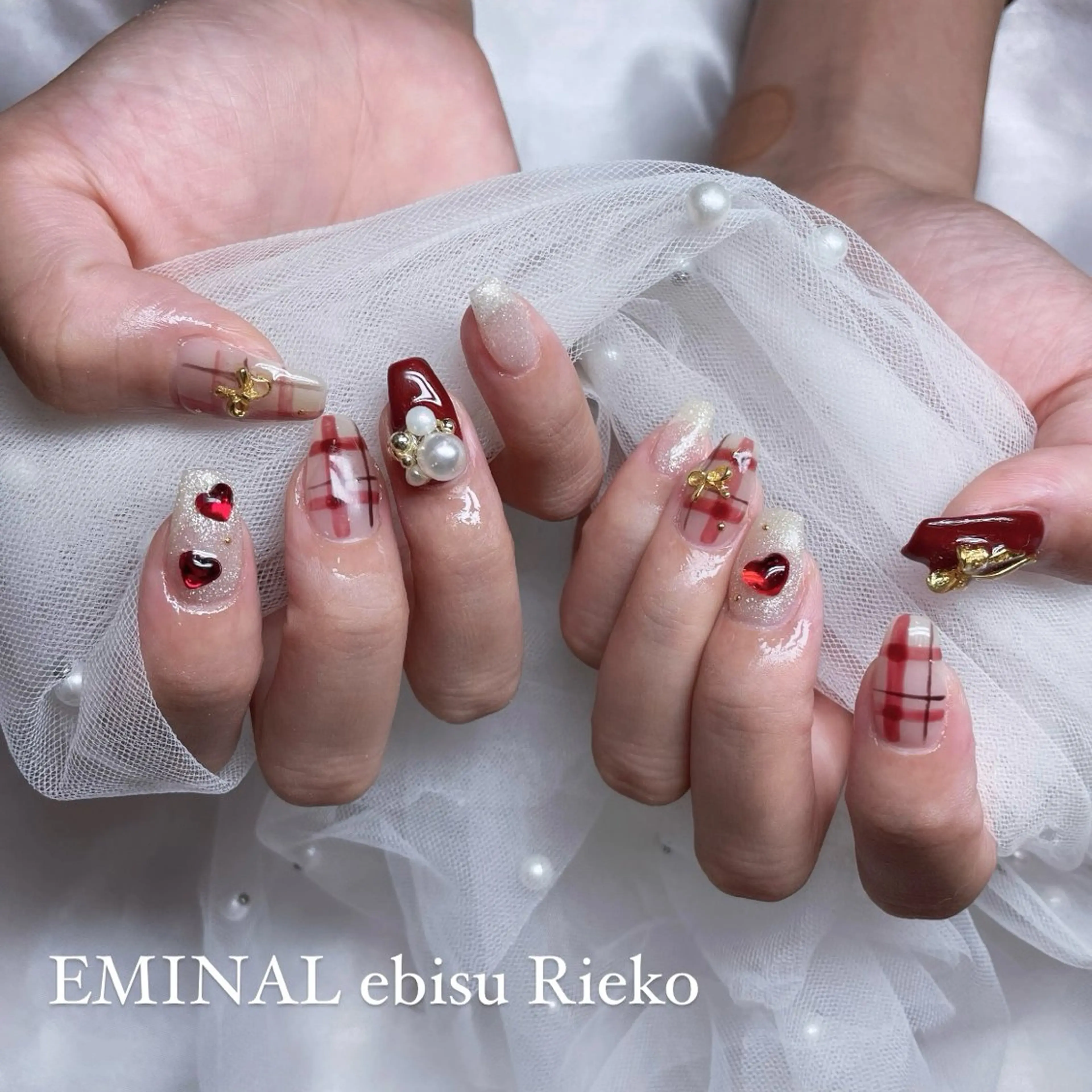 ネイル ハンドネイル Rieko EMINAL恵比寿のネイルデザイン
