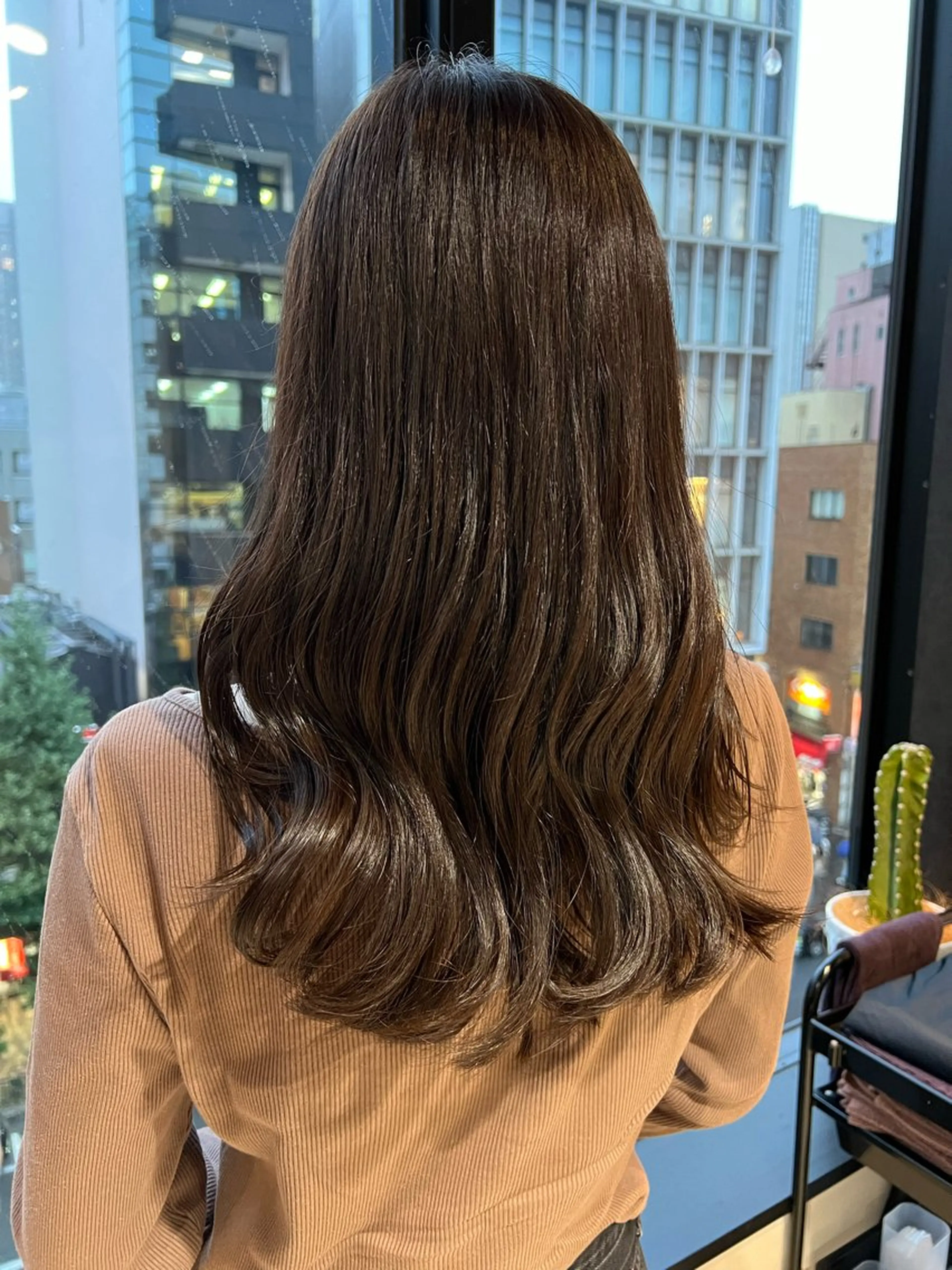 ロング カラー ブラウンカラー ✨髪質改善矯正× ブリーチ✨YU-KIのヘアスタイル