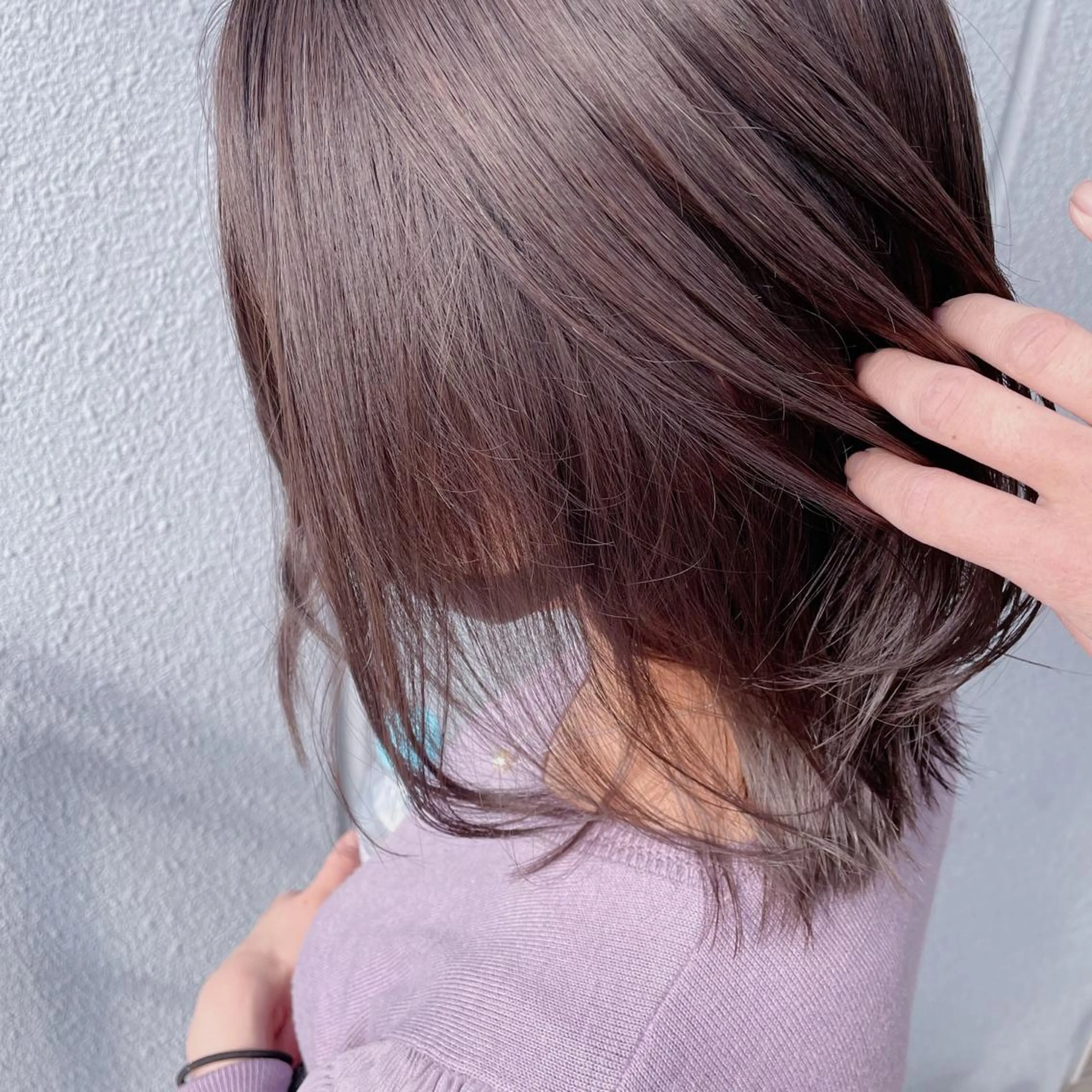 ショート カラー ヘアアレンジ ハイライトカラー ピンクカラー ハイライト なつき/艶ピンク/ girly hairのヘアスタイル