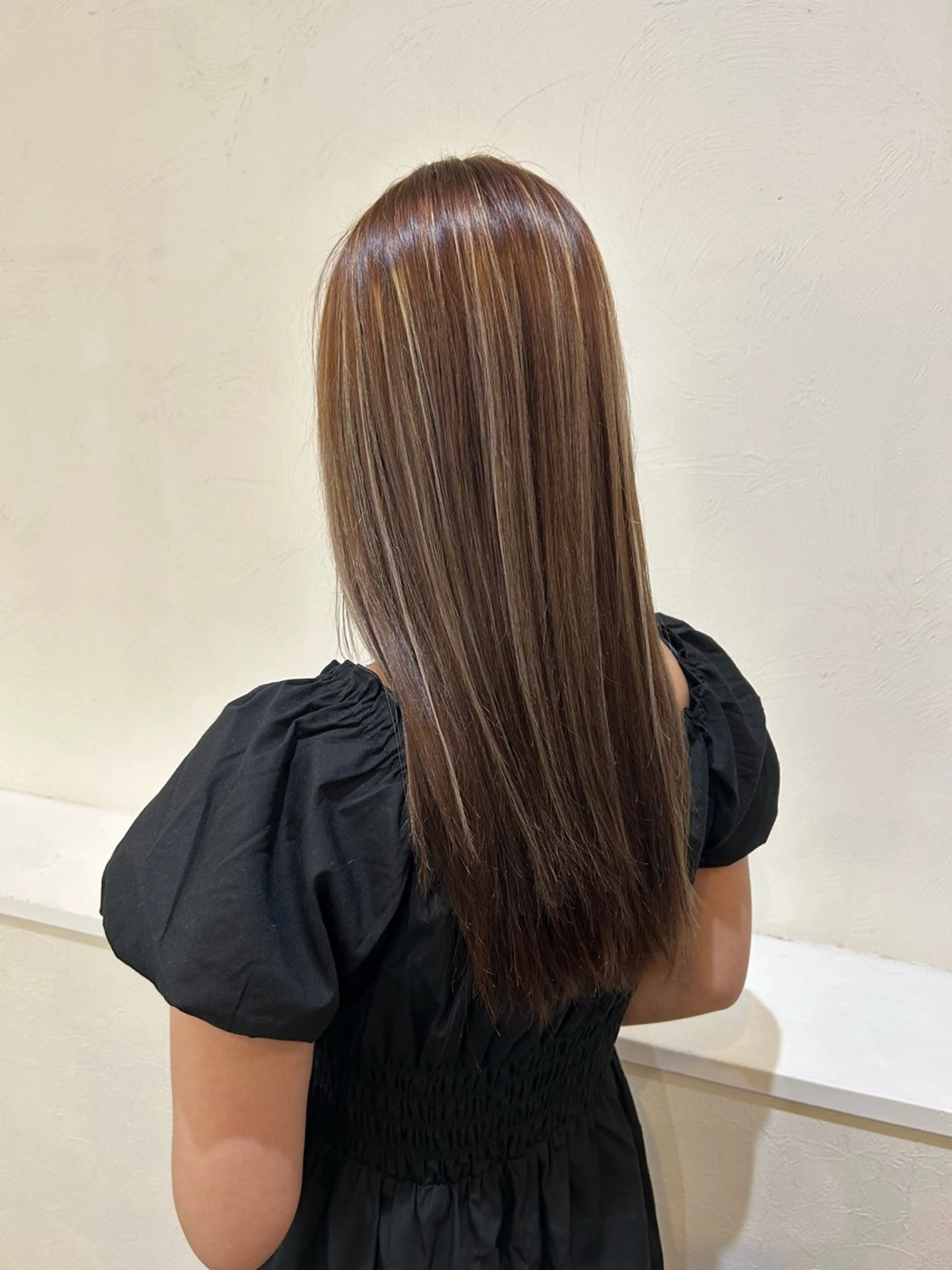 【平日限定✨/長さ料金無し】カット＋透明感カラー＋トリートメントの写真