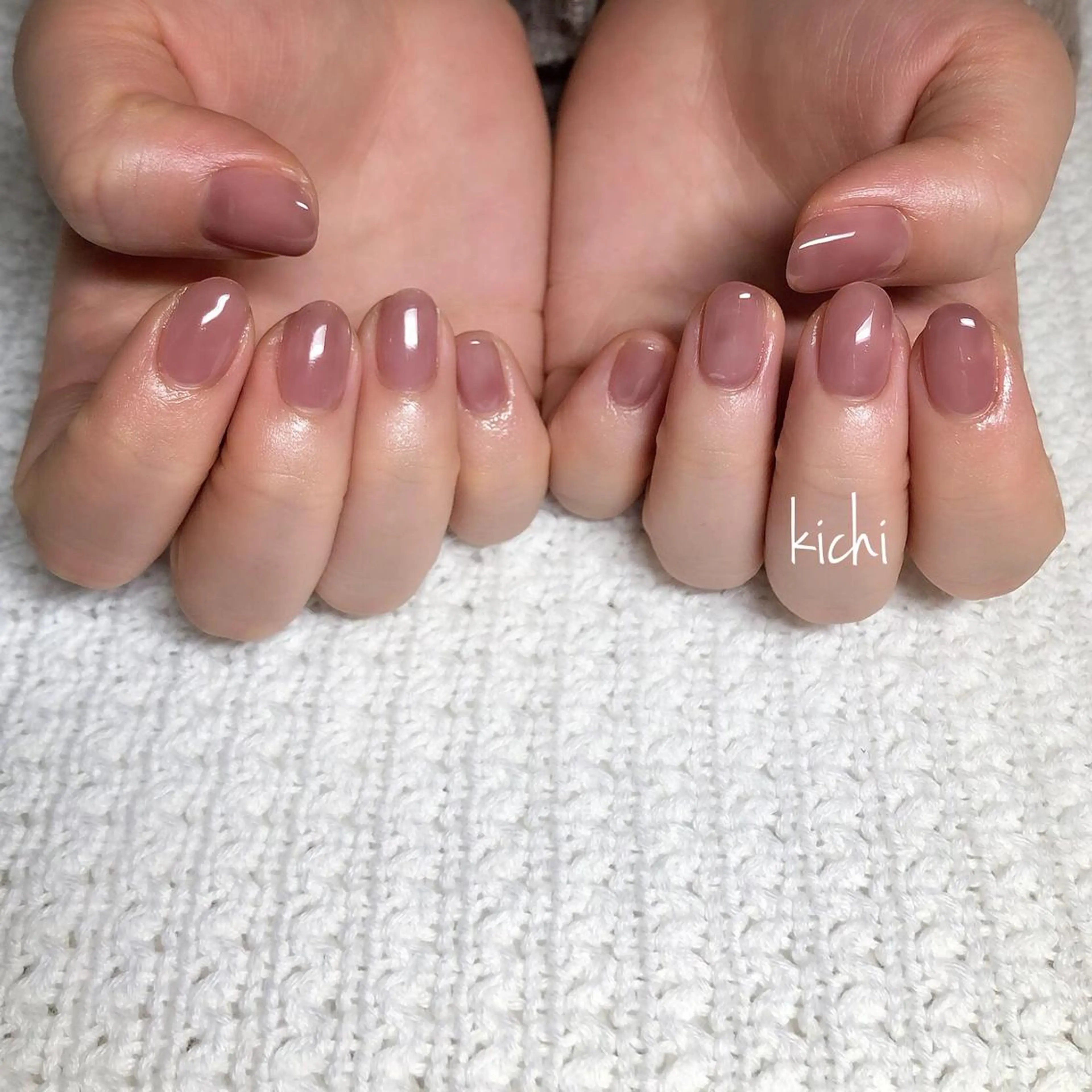 ネイル ハンドネイル フットネイル kichi･:* みじゅのネイルデザイン