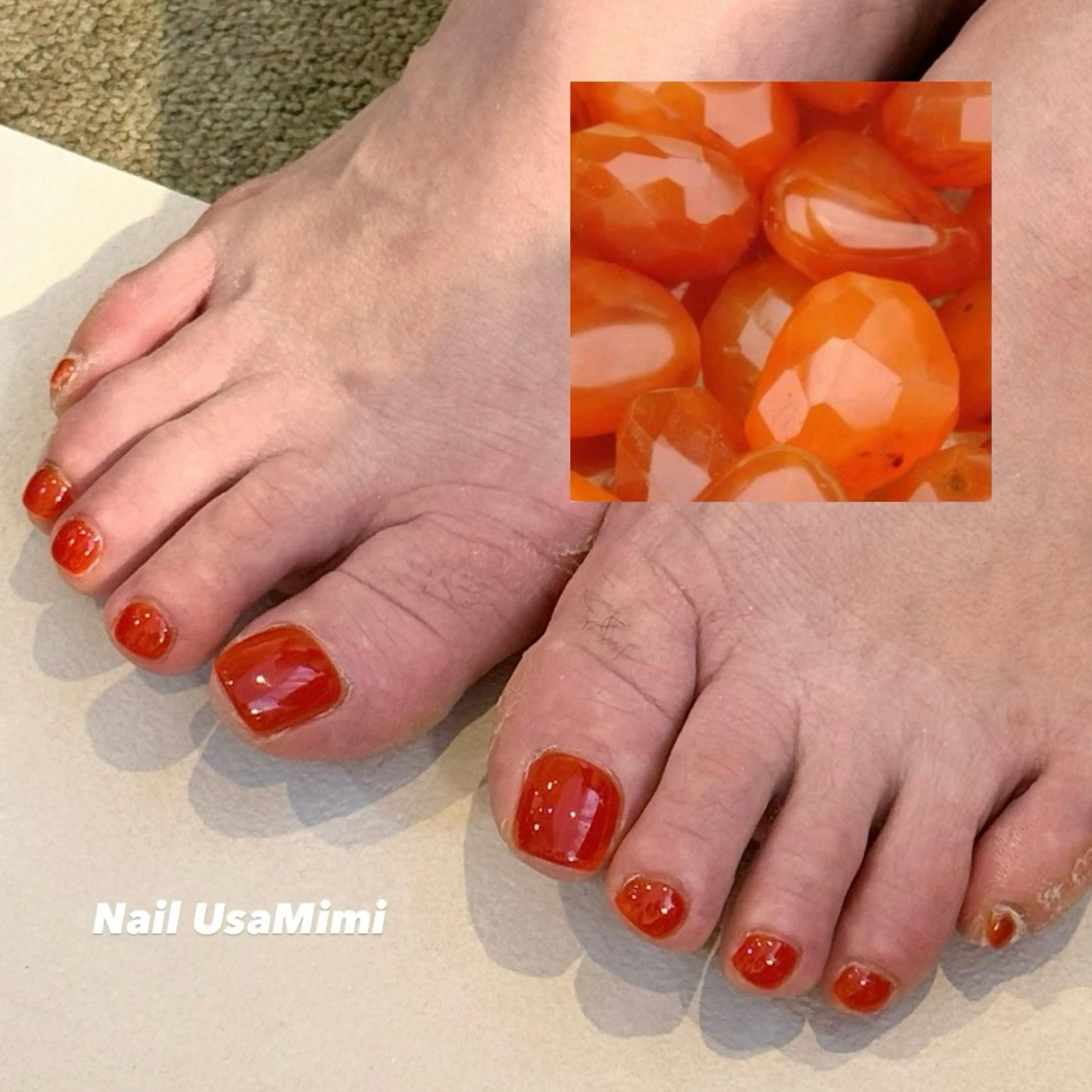 ネイル ワンカラーネイル 本町NailUsaM imiKEINAのネイルデザイン