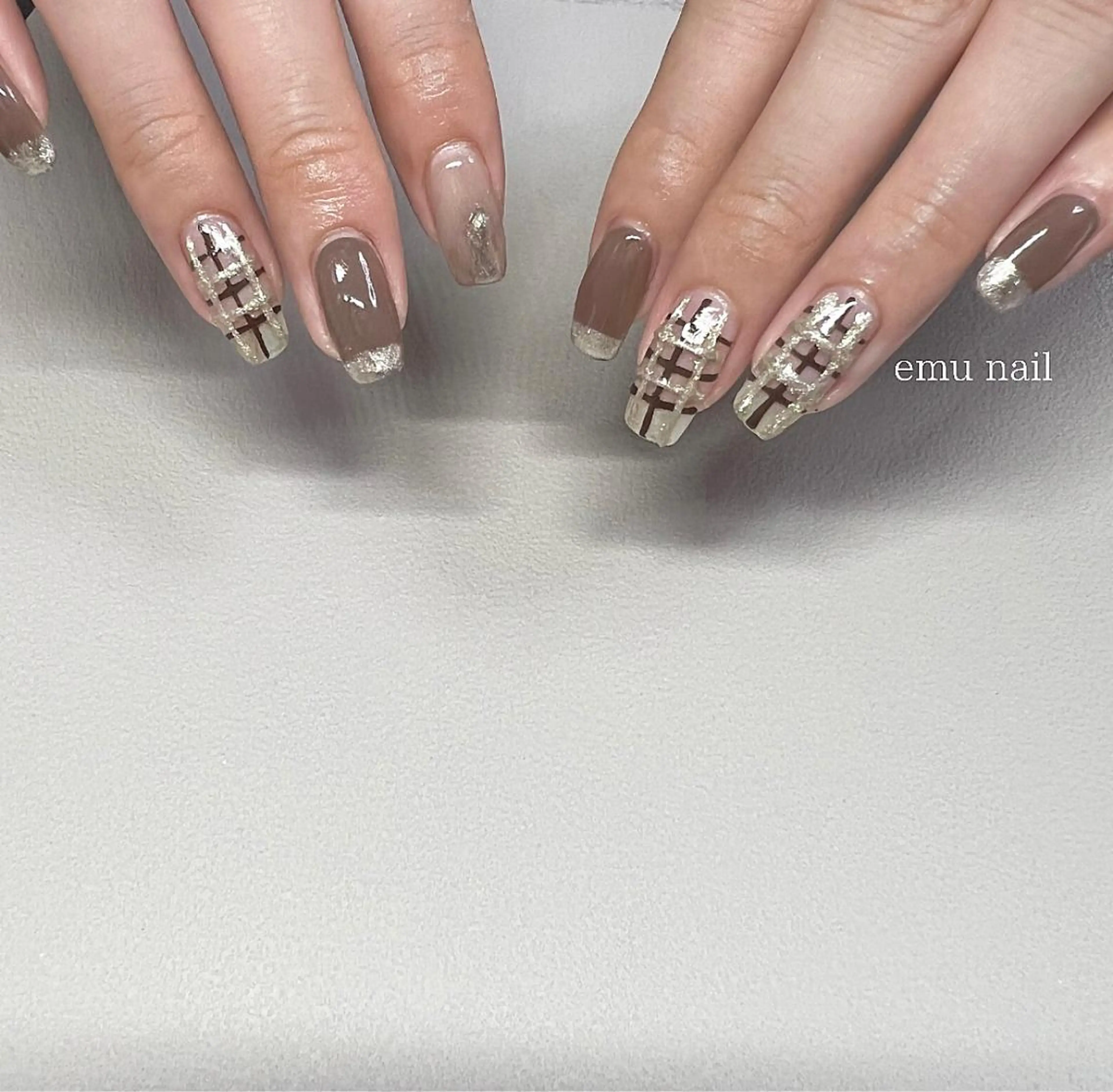 ネイル 持ち込み ぷっくりネイル 春ネイル emu nailのネイルデザイン