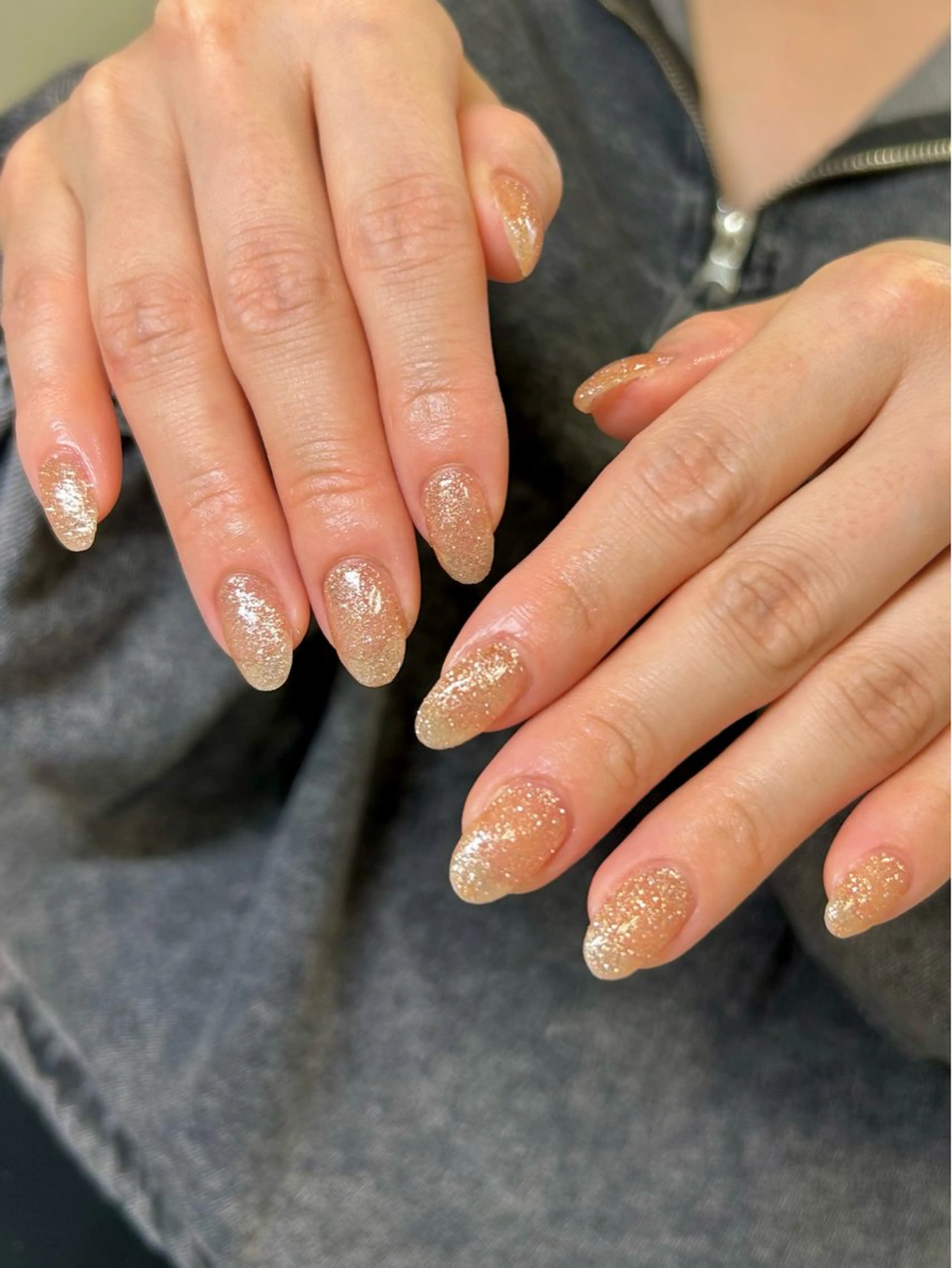 ネイル フラッシュネイル オレンジ private nailsalon Alice所属・Alice / Nanaのネイルデザイン