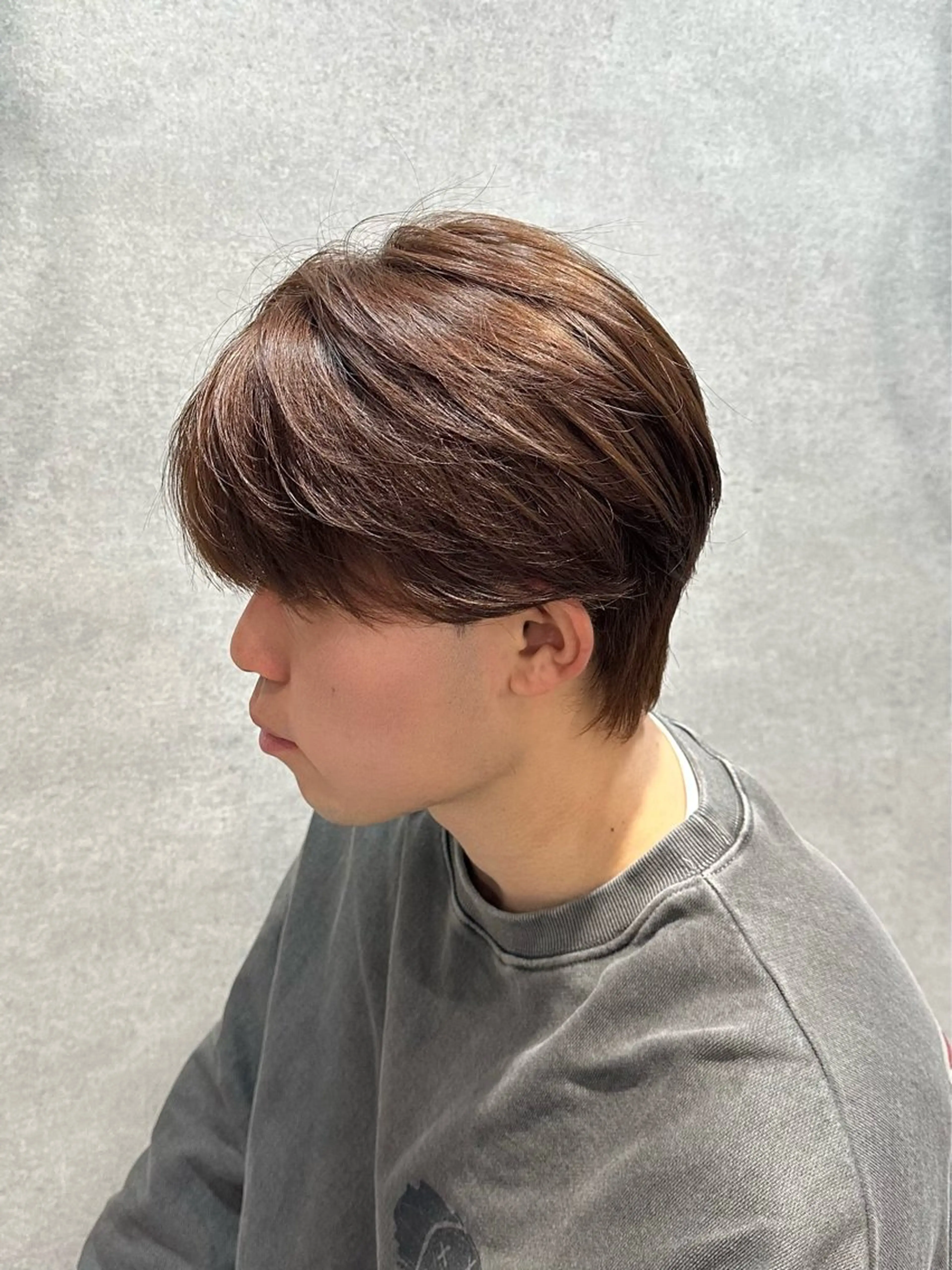 メンズ アイブロウ 眉カラー メンズアイブロウ カット ヘアカラー モデル募集⛓️ 西澤結羽のヘアスタイル